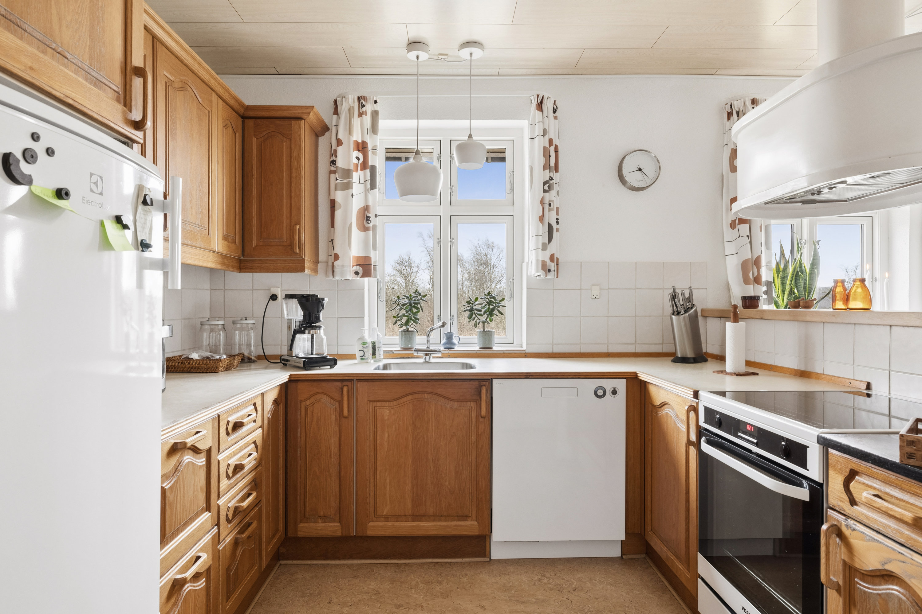 Fremhævet køkken billede i fuldskærmstilstand. Billede af Kanalvej 71, Ginnerup, 8500 Grenaa