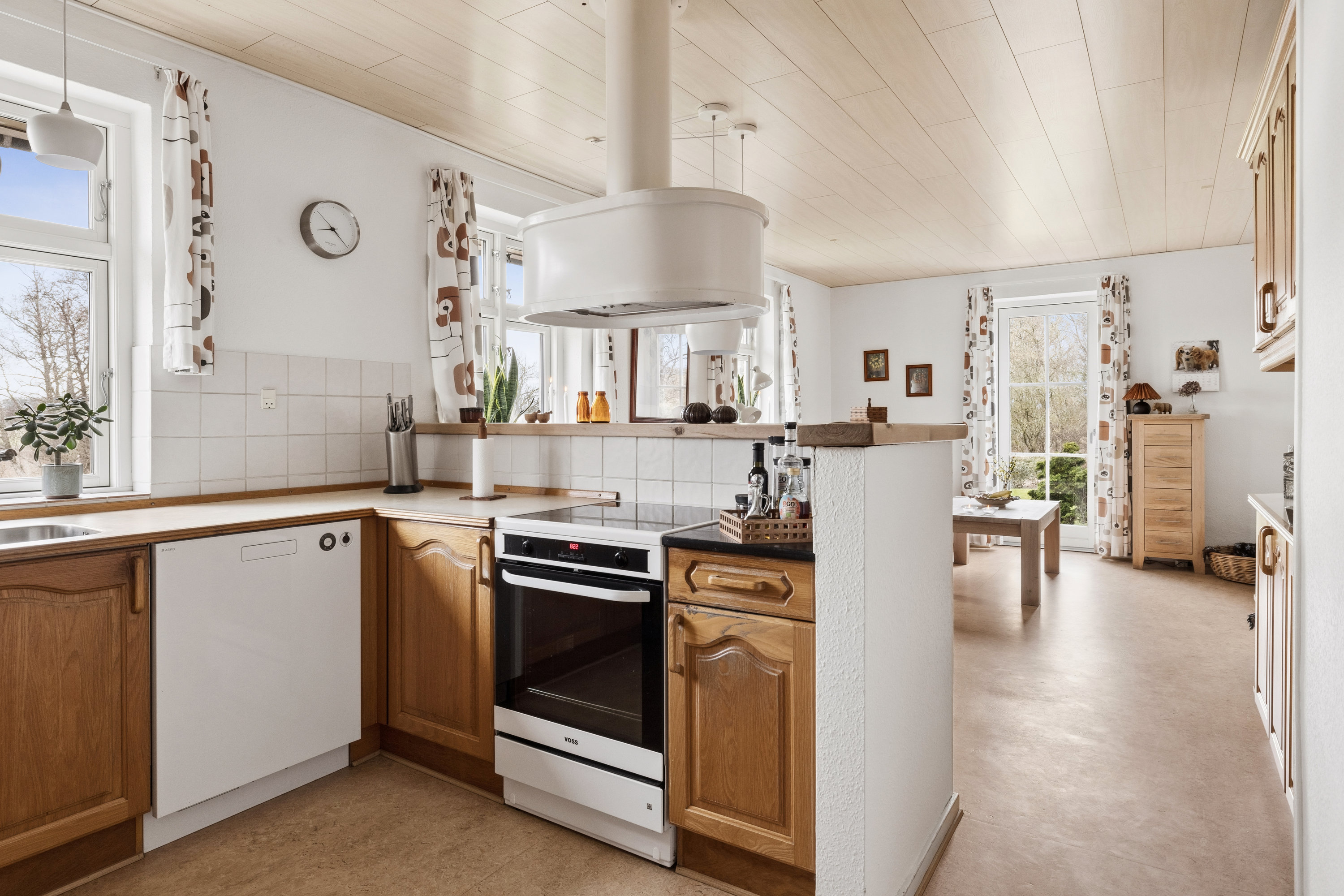 Fremhævet køkken billede i fuldskærmstilstand. Billede af Kanalvej 71, Ginnerup, 8500 Grenaa