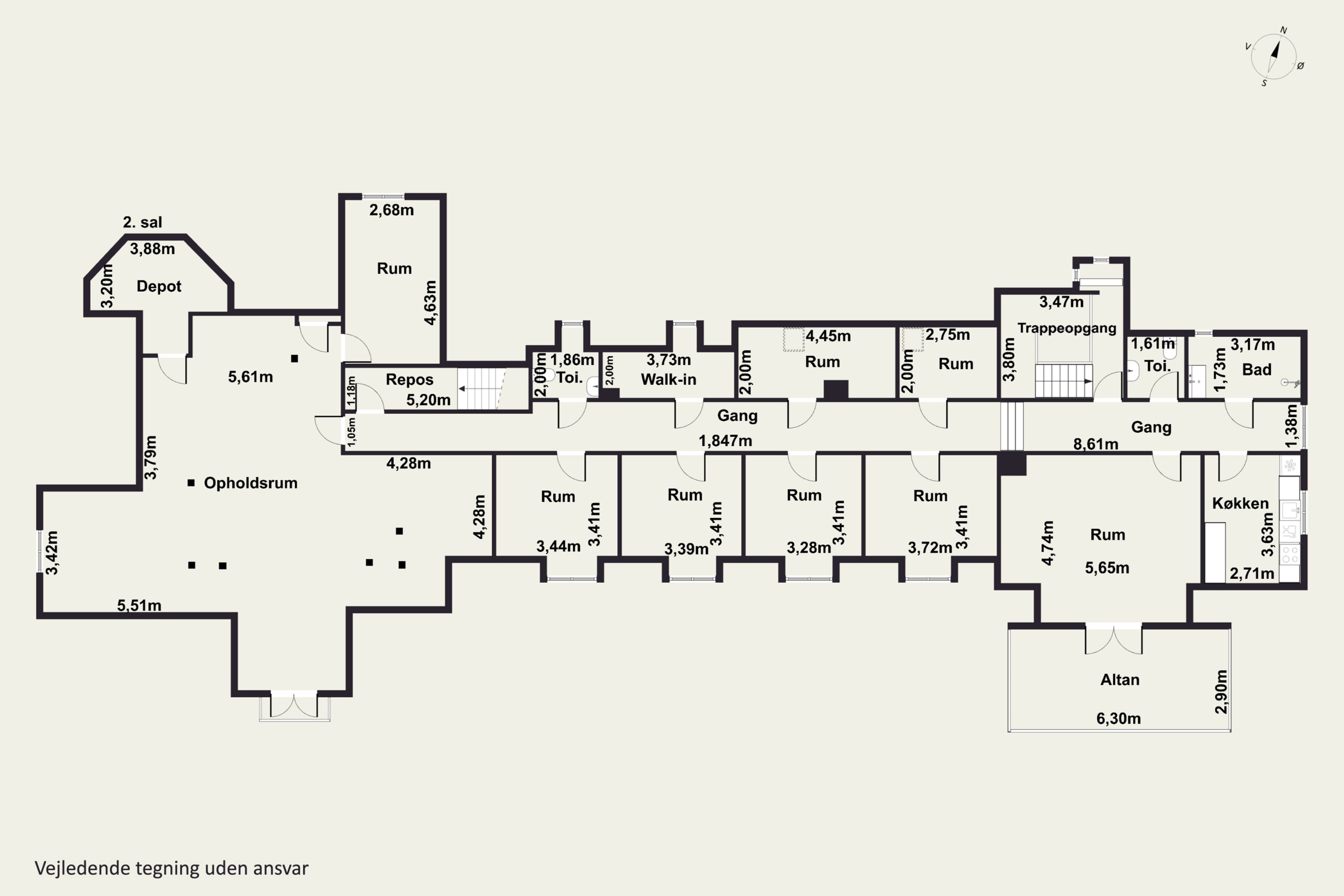 Plantegninger billede af Grøngrøftvej 16, Grøngrøft, 6200 Aabenraa