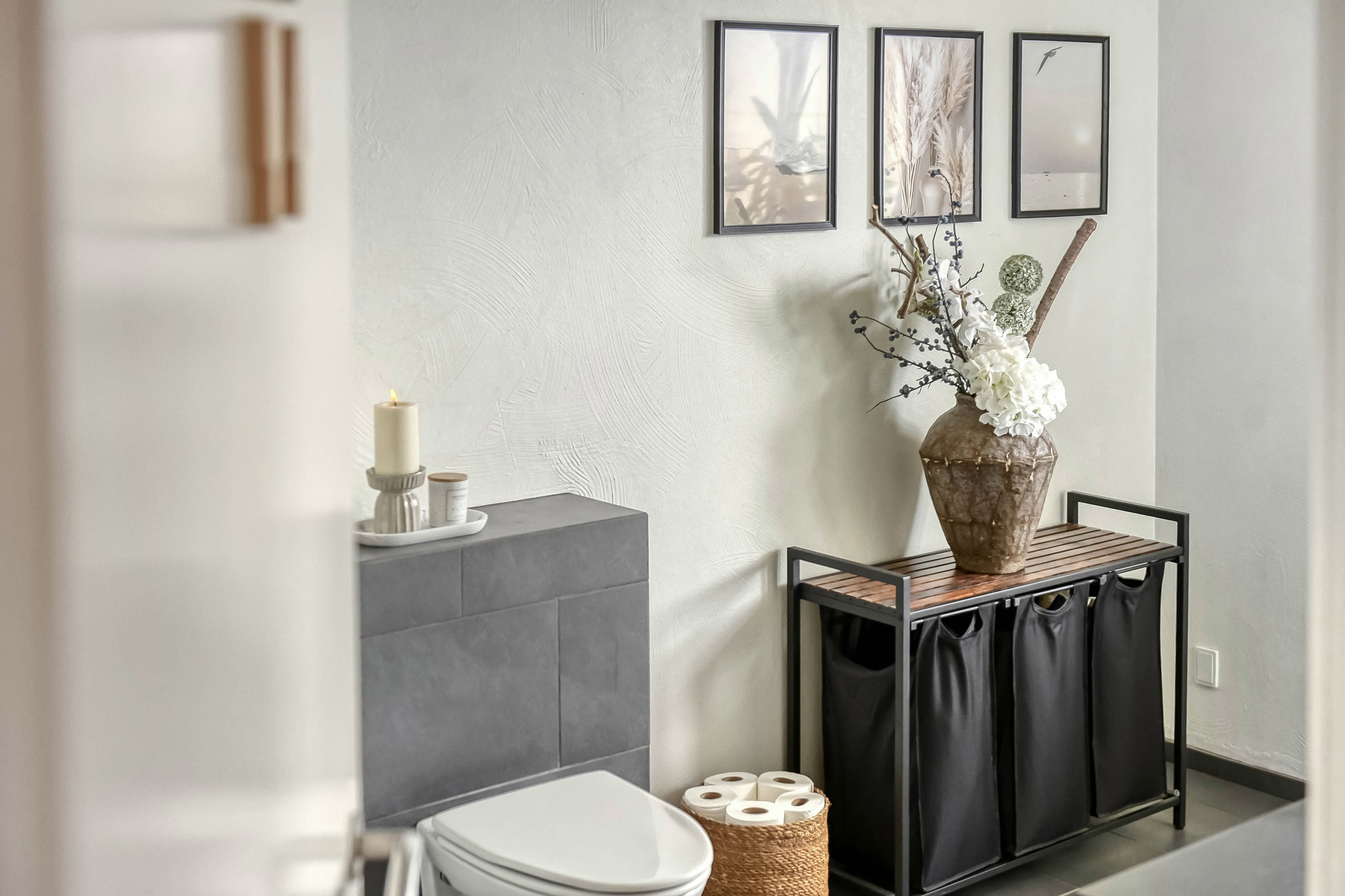 Fremhævet toilet billede i fuldskærmstilstand. Billede af Solbakken 13, 7260 Sønder Omme