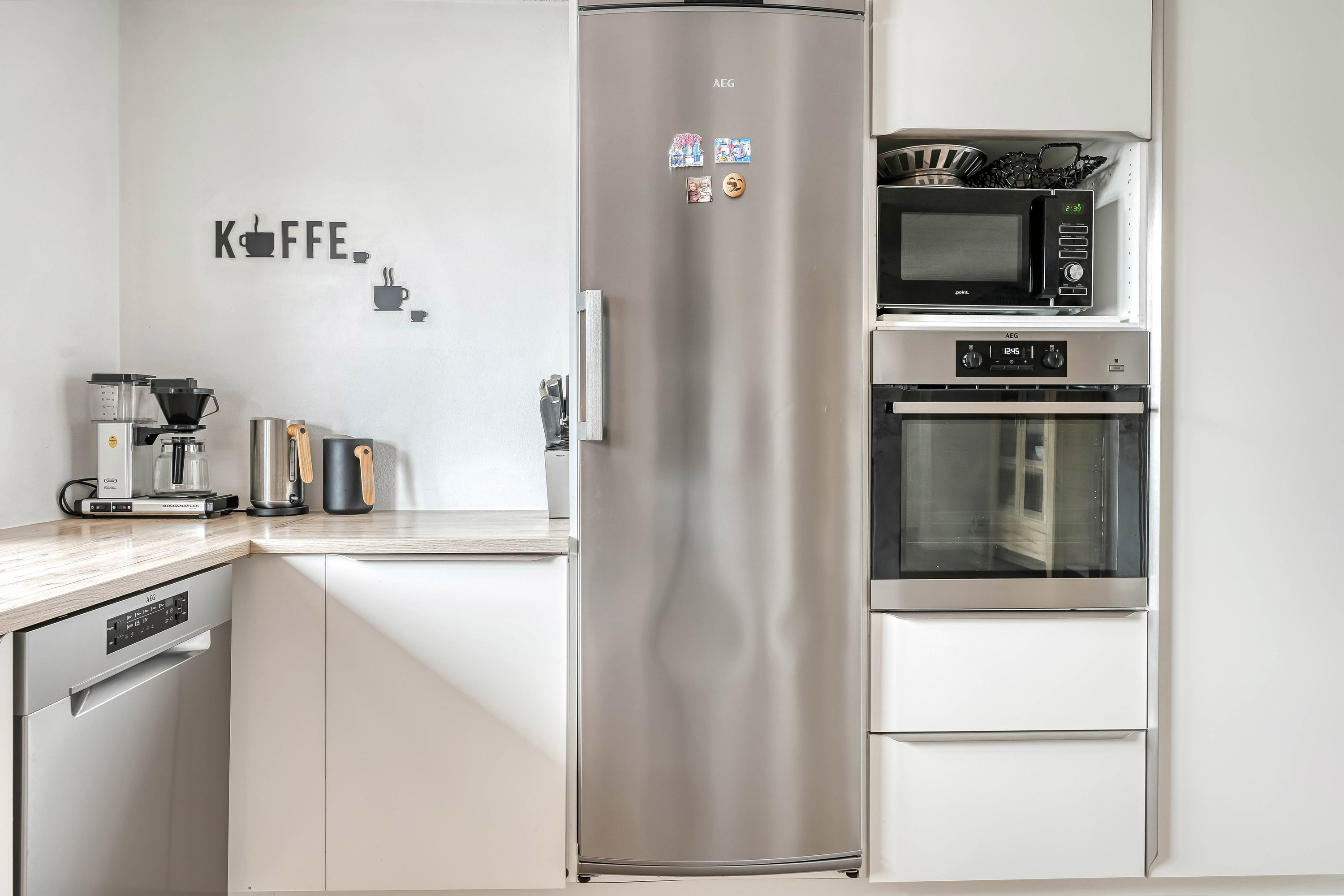 Fremhævet køkken billede i fuldskærmstilstand. Billede af Solbakken 13, 7260 Sønder Omme