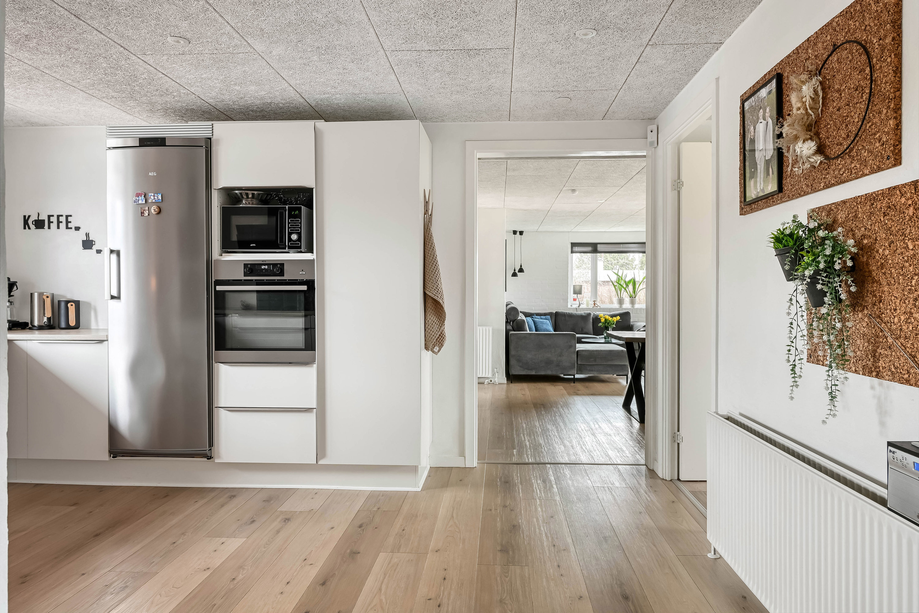 Fremhævet køkken billede i fuldskærmstilstand. Billede af Solbakken 13, 7260 Sønder Omme