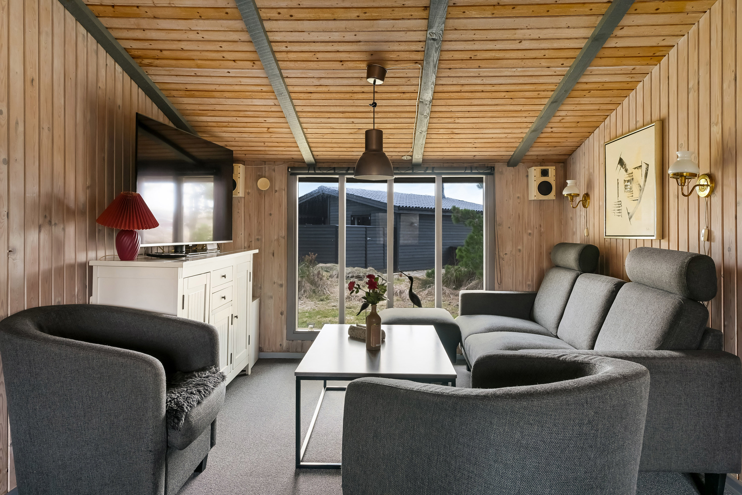 Fremhævet stue billede i fuldskærmstilstand. Billede af Ved Bavnen 6, Sønderho, 6720 Fanø