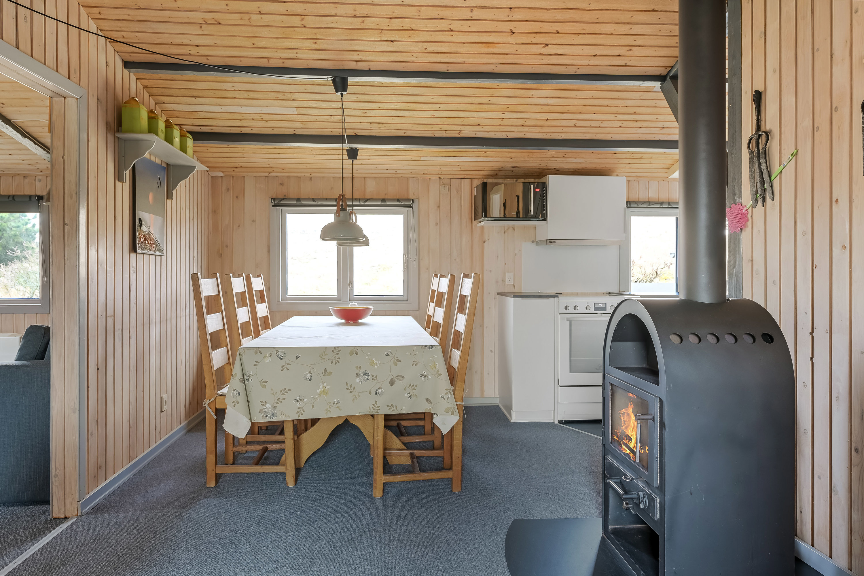 Fremhævet stue billede i fuldskærmstilstand. Billede af Ved Bavnen 6, Sønderho, 6720 Fanø