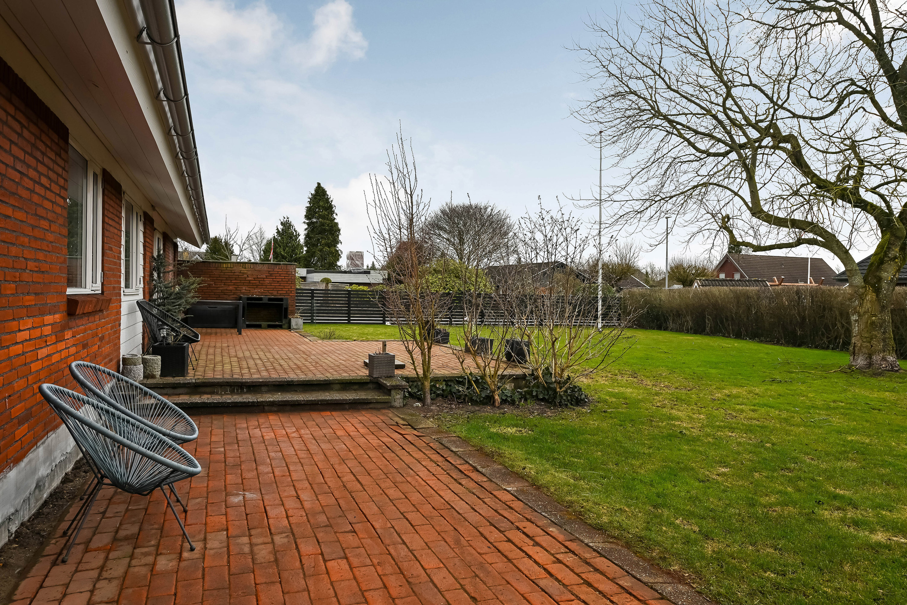 Fremhævet have billede i fuldskærmstilstand. Billede af Solbakken 13, 7260 Sønder Omme