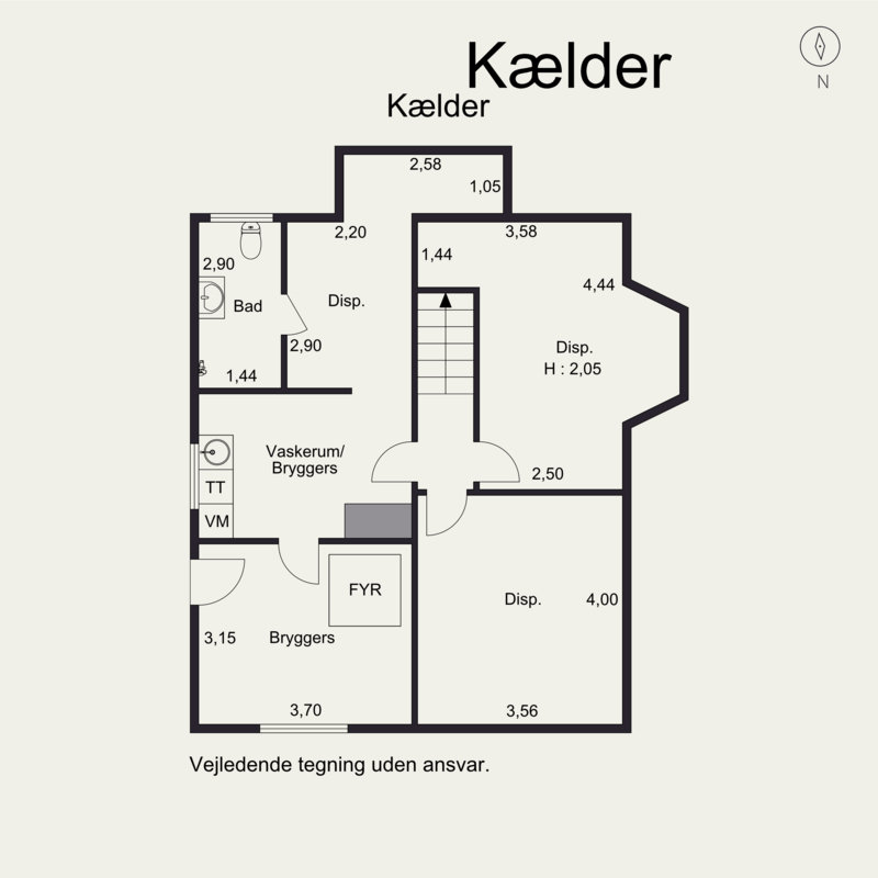 Plantegninger billede af Kongshusvej 590, Torrild, 8300 Odder
