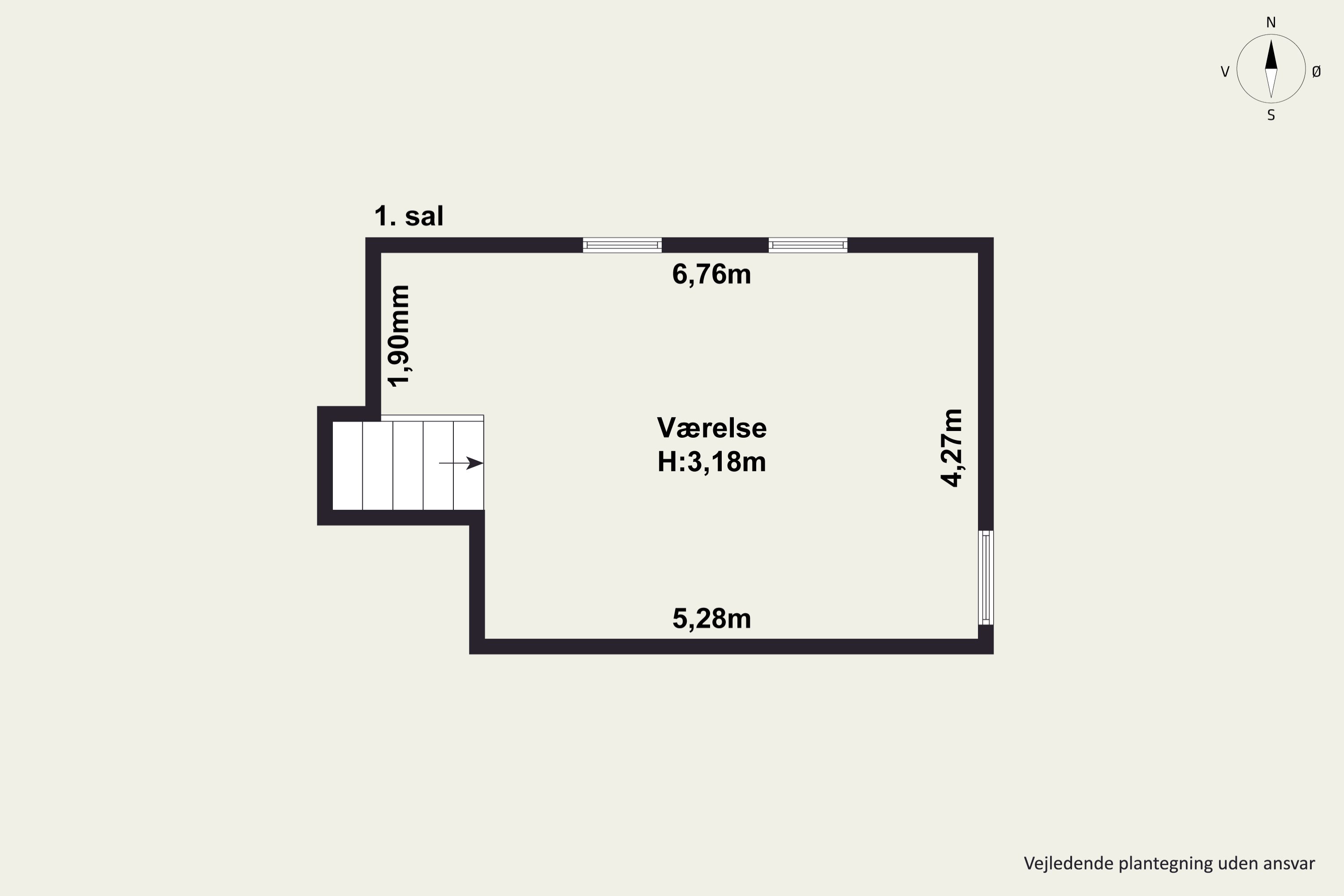 Plantegninger billede af Vinkelvej 75, Bruunshåb, 8800 Viborg