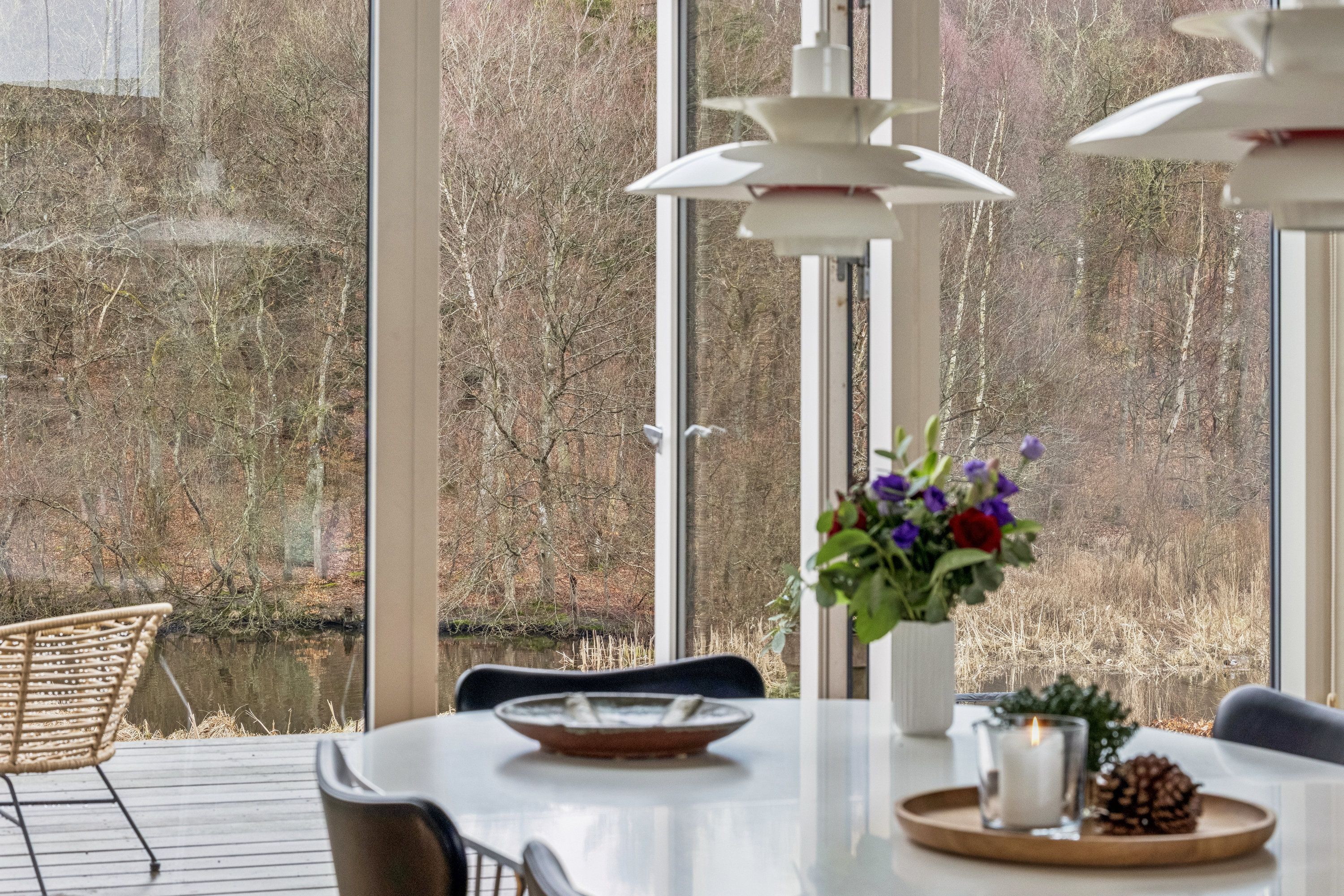 Fremhævet stue billede i fuldskærmstilstand. Billede af Vinkelvej 75, Bruunshåb, 8800 Viborg