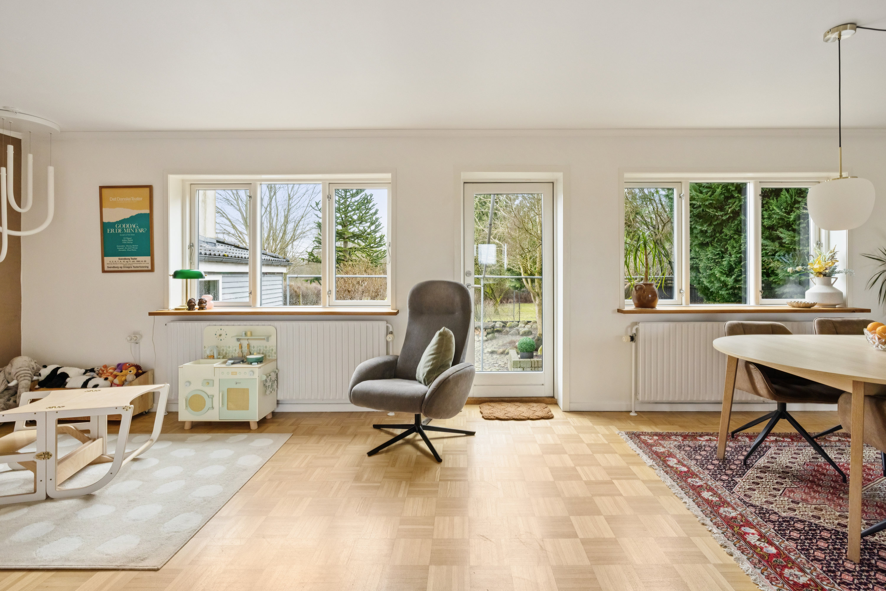 Fremhævet stue billede i fuldskærmstilstand. Billede af Hovedgaden 83, 8831 Løgstrup