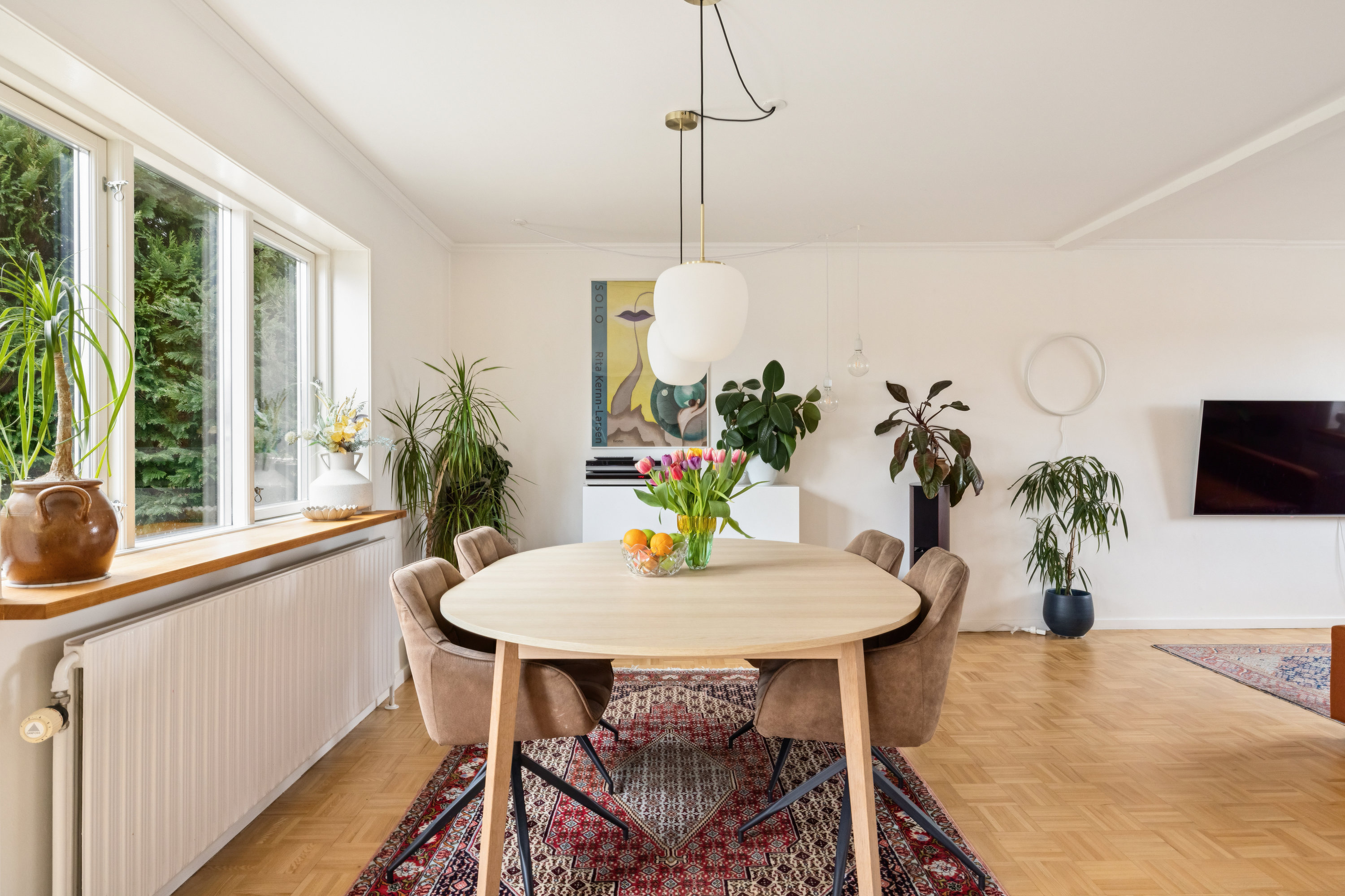 Fremhævet stue billede i fuldskærmstilstand. Billede af Hovedgaden 83, 8831 Løgstrup