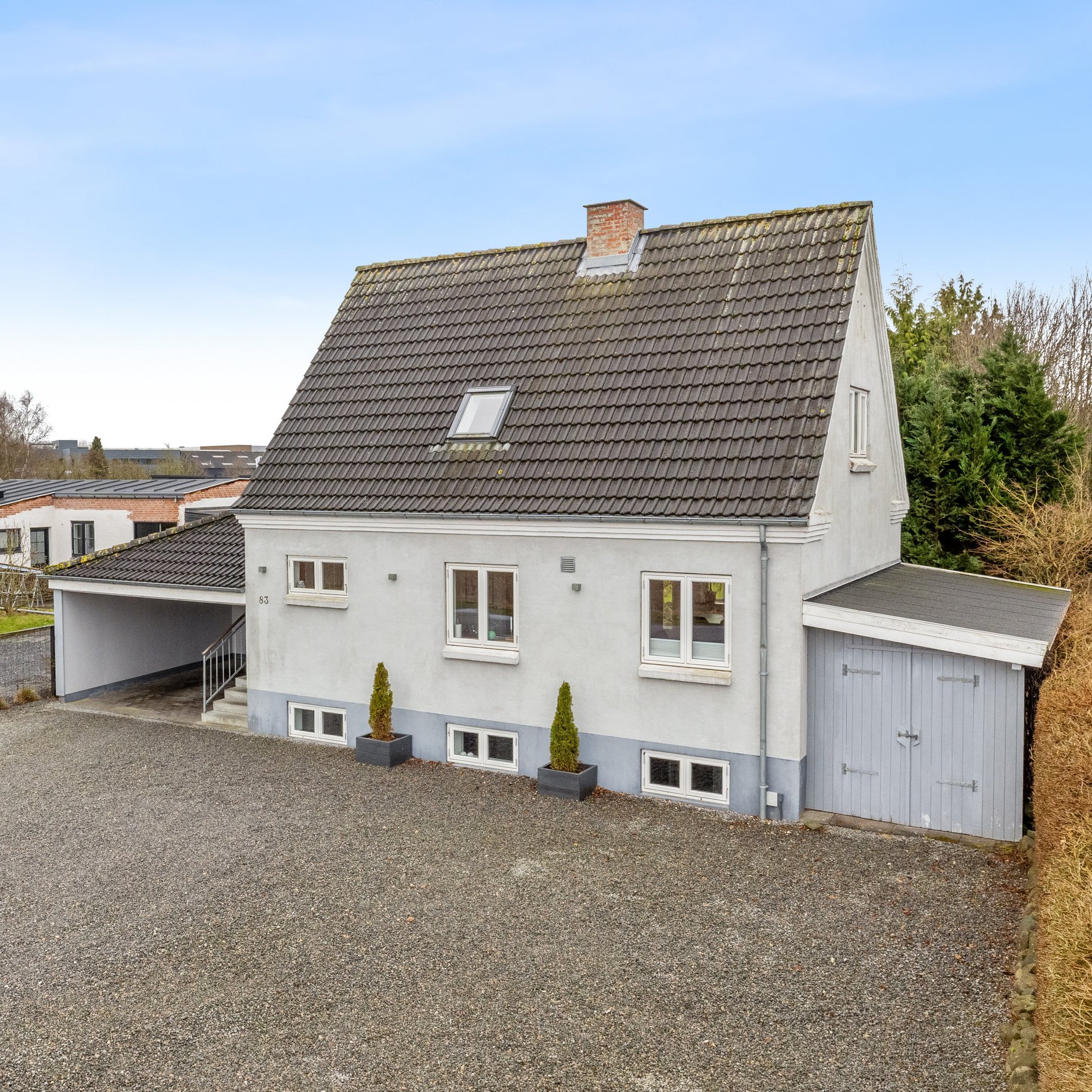 Fremhævet andet billede i fuldskærmstilstand. Billede af Hovedgaden 83, 8831 Løgstrup