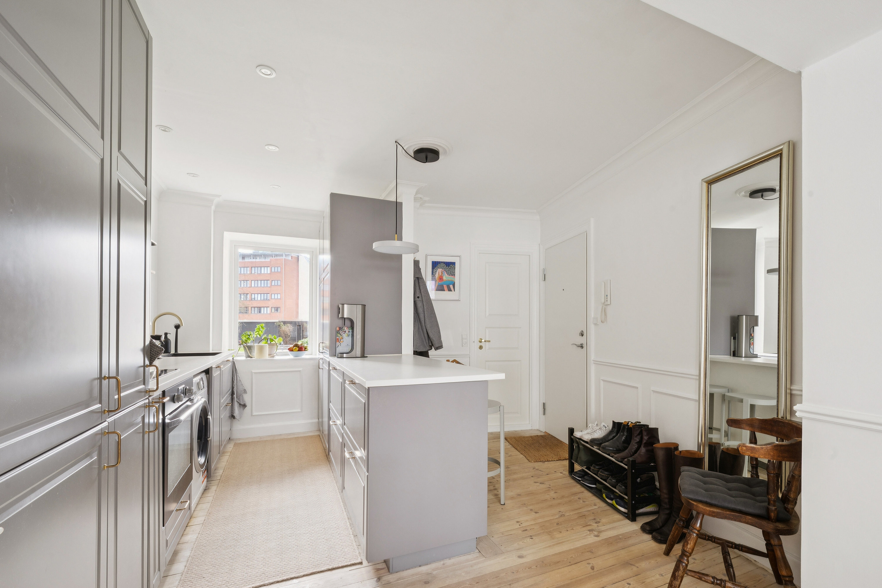 Fremhævet køkken billede i fuldskærmstilstand. Billede af Lyongade 24, st.. tv., 2300 København S