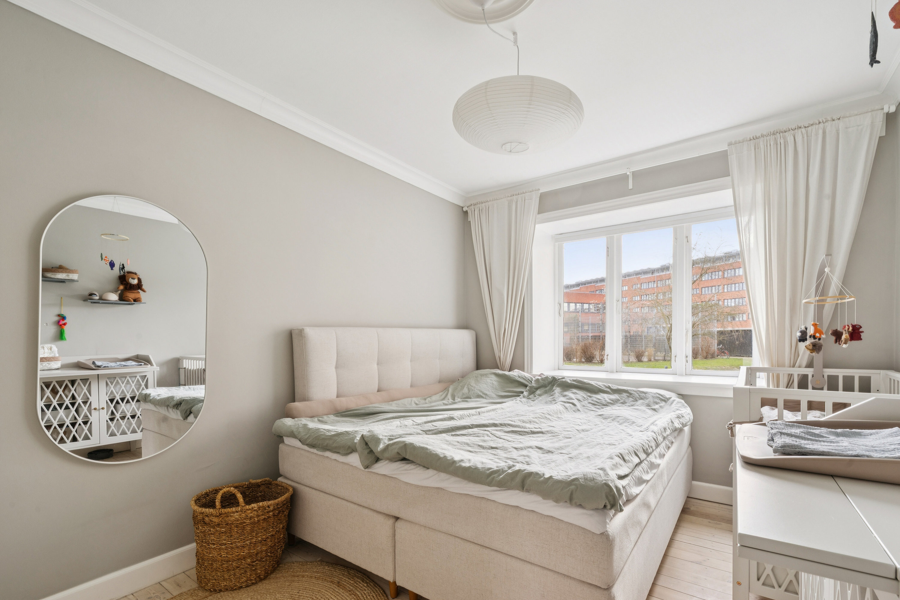 Fremhævet soveværelse billede i fuldskærmstilstand. Billede af Lyongade 24, st.. tv., 2300 København S