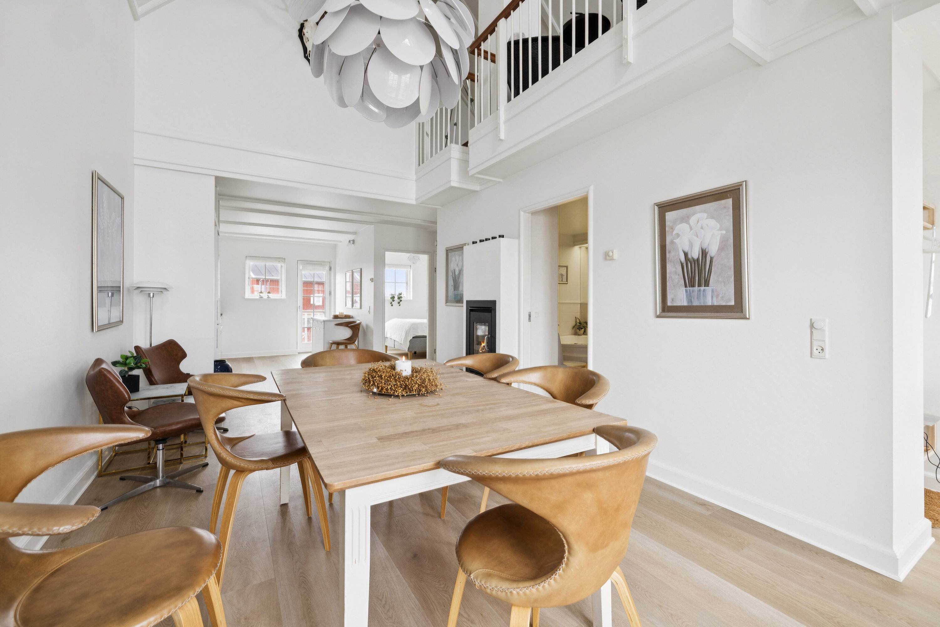 Fremhævet spisestue billede i fuldskærmstilstand. Billede af Færgevej 16, 1. th., 5935 Bagenkop