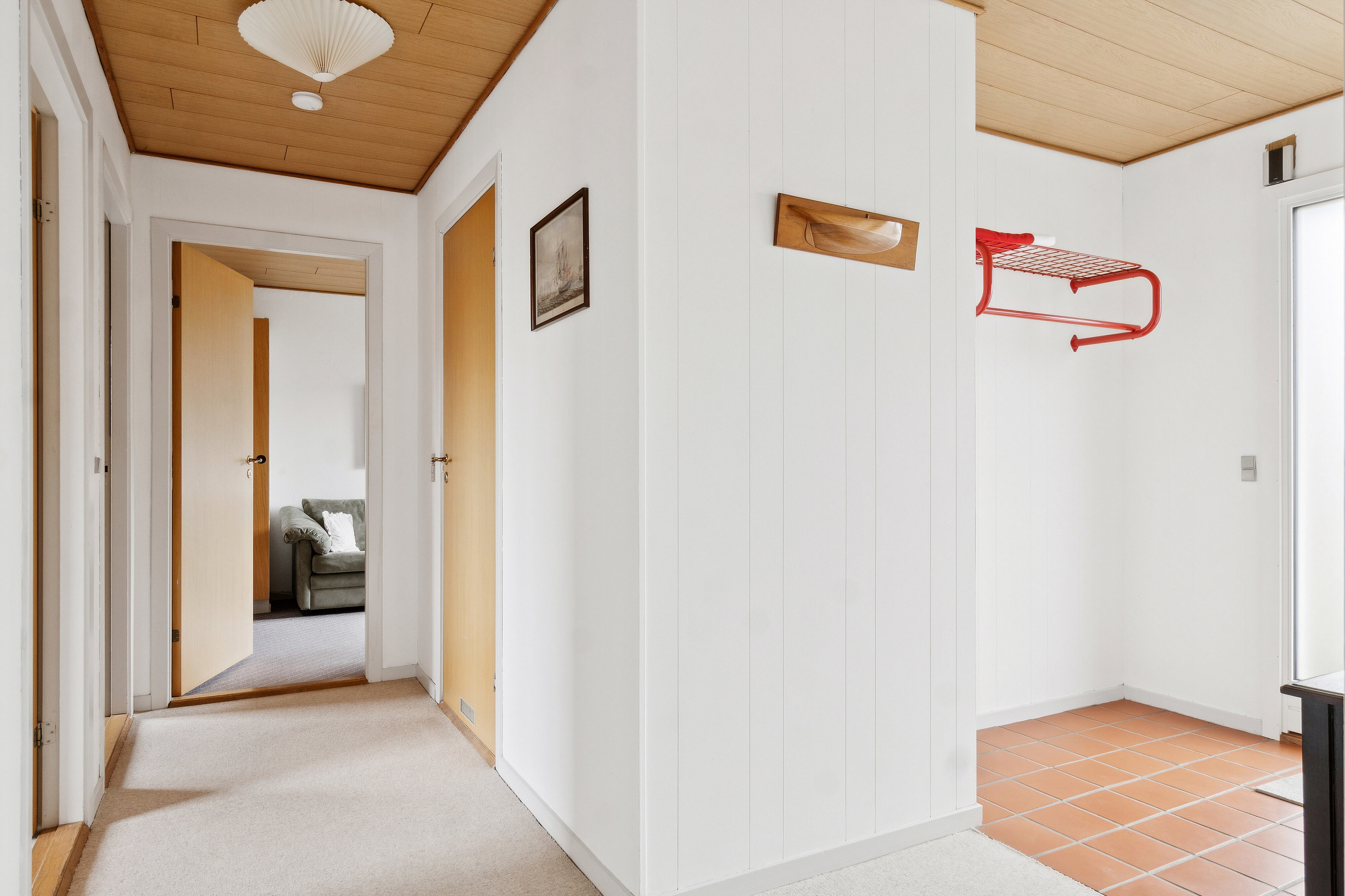 Fremhævet gang billede i fuldskærmstilstand. Billede af Højbuen 14, 4270 Høng