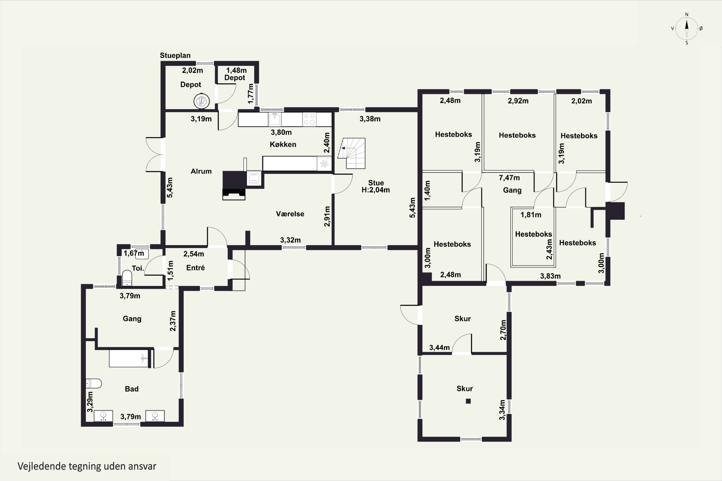 Plantegninger billede af Sludstrupvej 22, Sludstrup, 4200 Slagelse