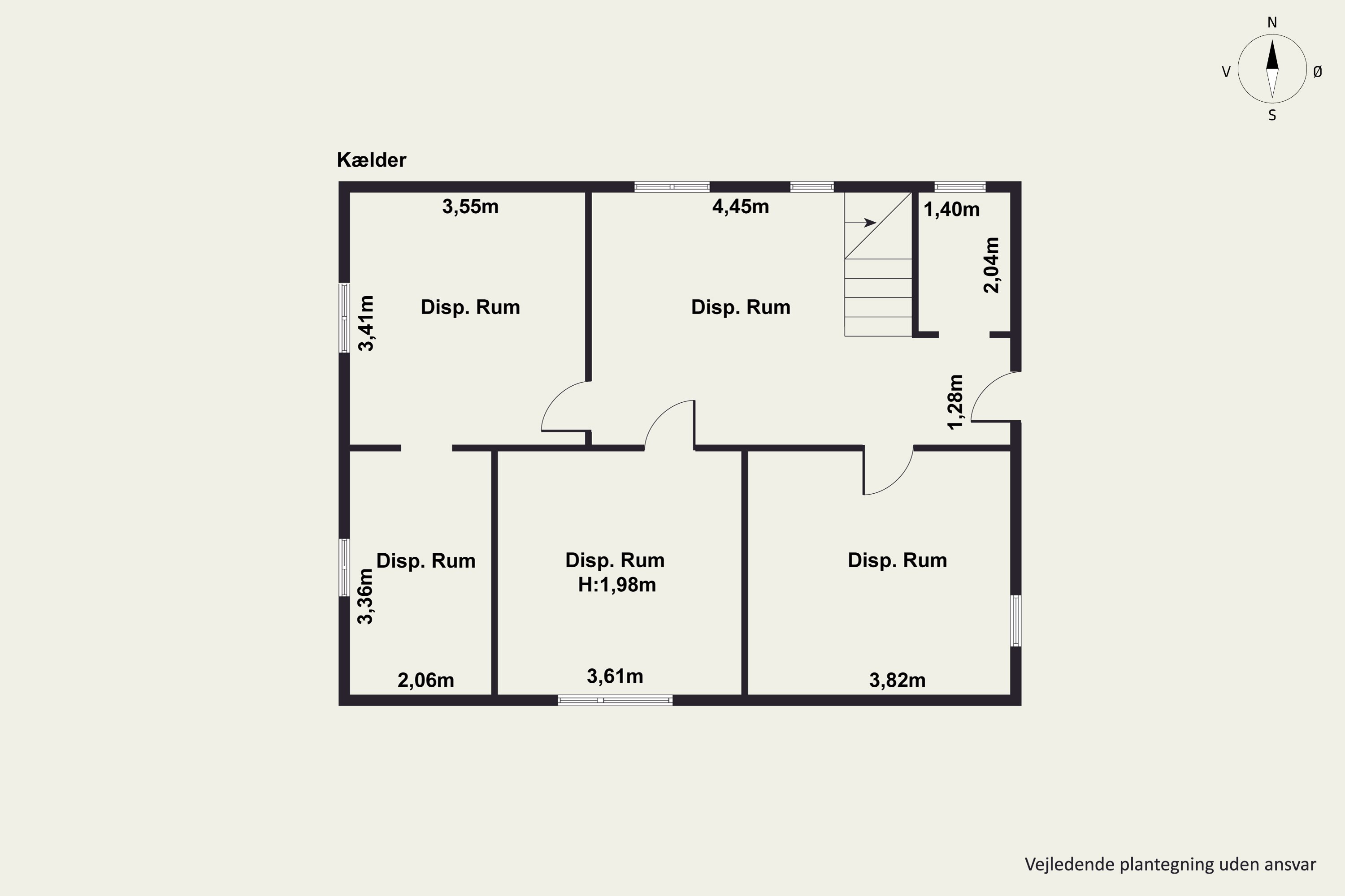 Plantegninger billede af Ågade 8, 7850 Stoholm Jyll