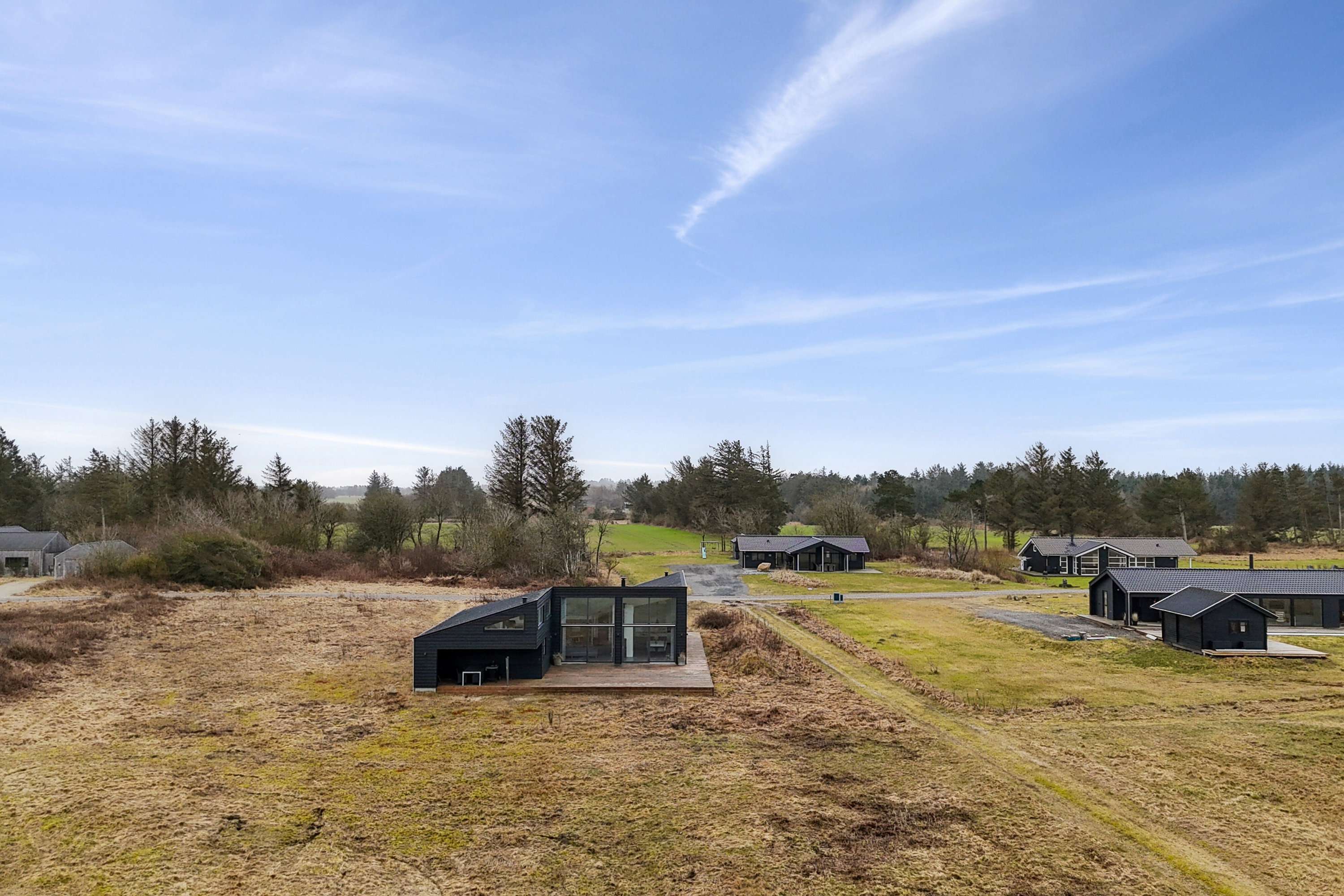 Fremhævet luftfoto billede i fuldskærmstilstand. Billede af Nørre Knoldevej 28, Skal Klit, 9800 Hjørring