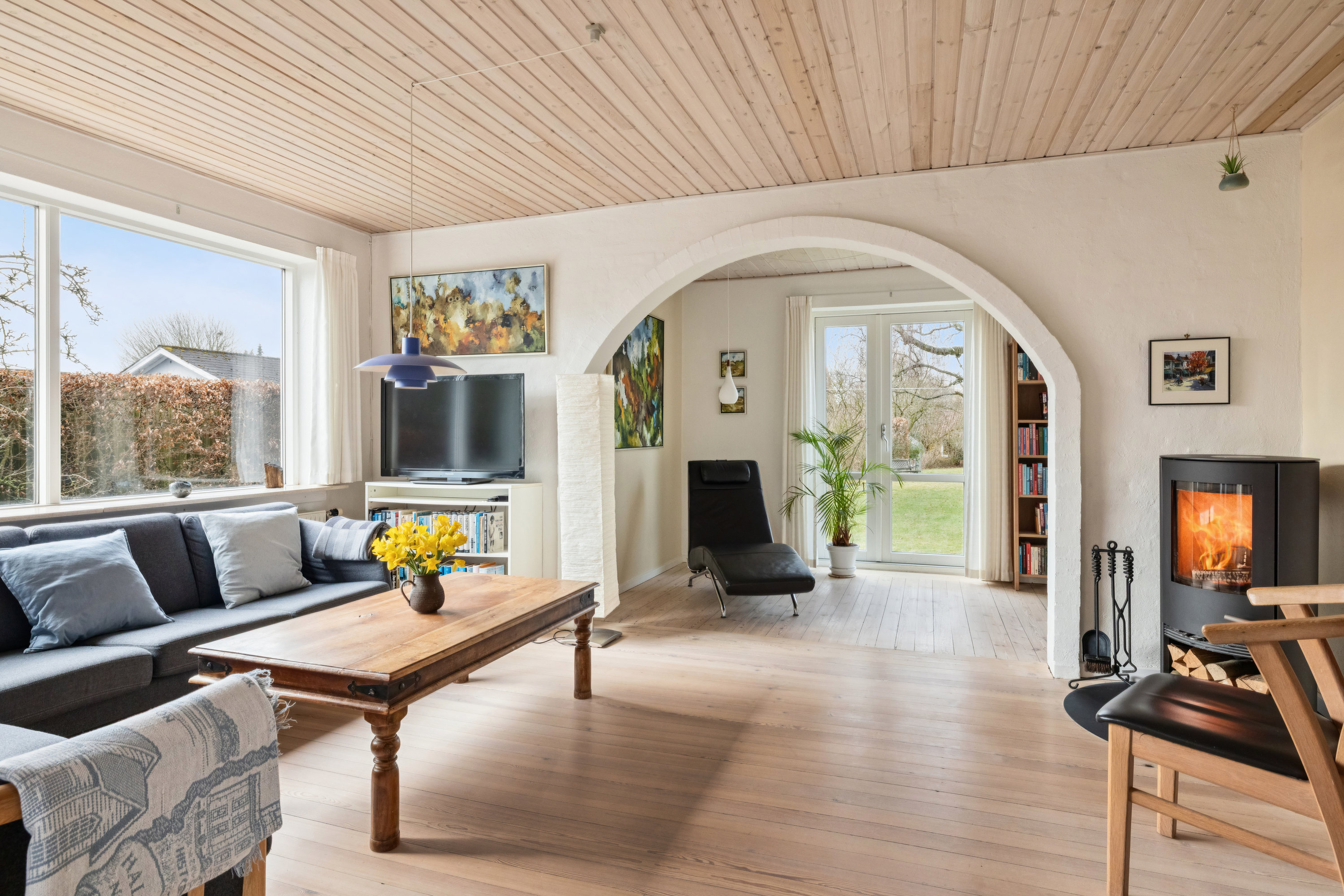 Fremhævet stue billede i fuldskærmstilstand. Billede af Ågade 8, 7850 Stoholm Jyll