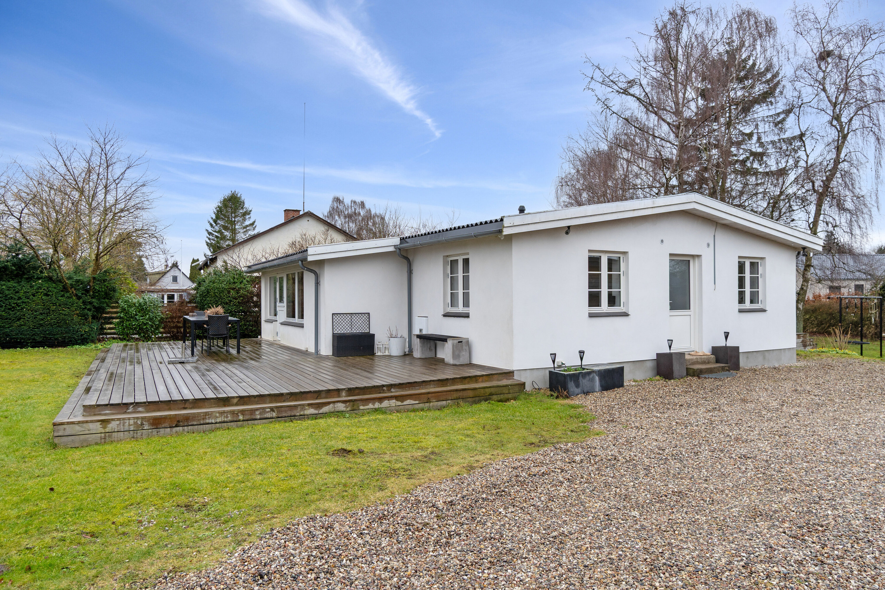 Fremhævet set fra vejen billede i fuldskærmstilstand. Billede af Pilegårdsvej 4, Skovsø, 4200 Slagelse