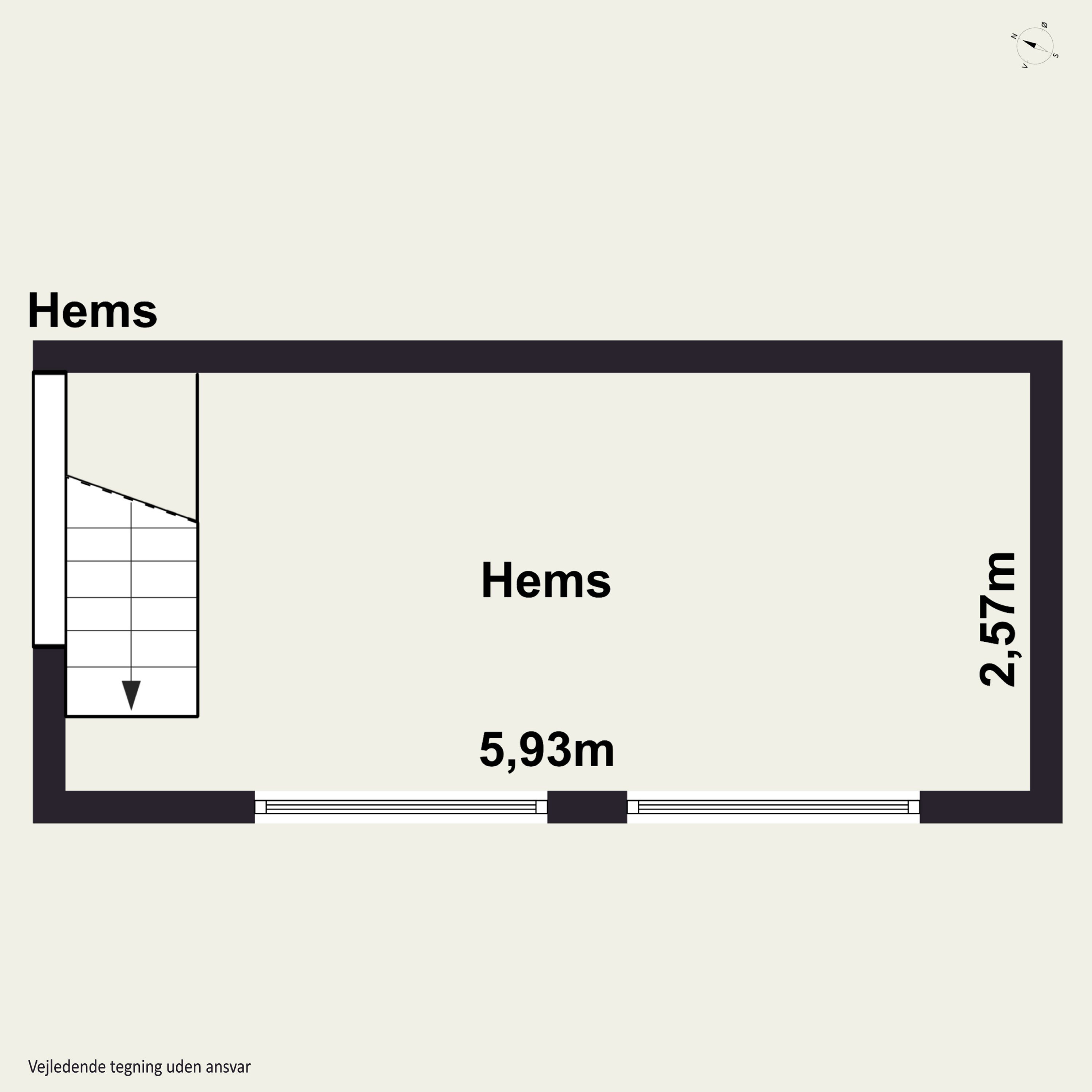 Plantegninger billede af Nørre Knoldevej 28, Skal Klit, 9800 Hjørring