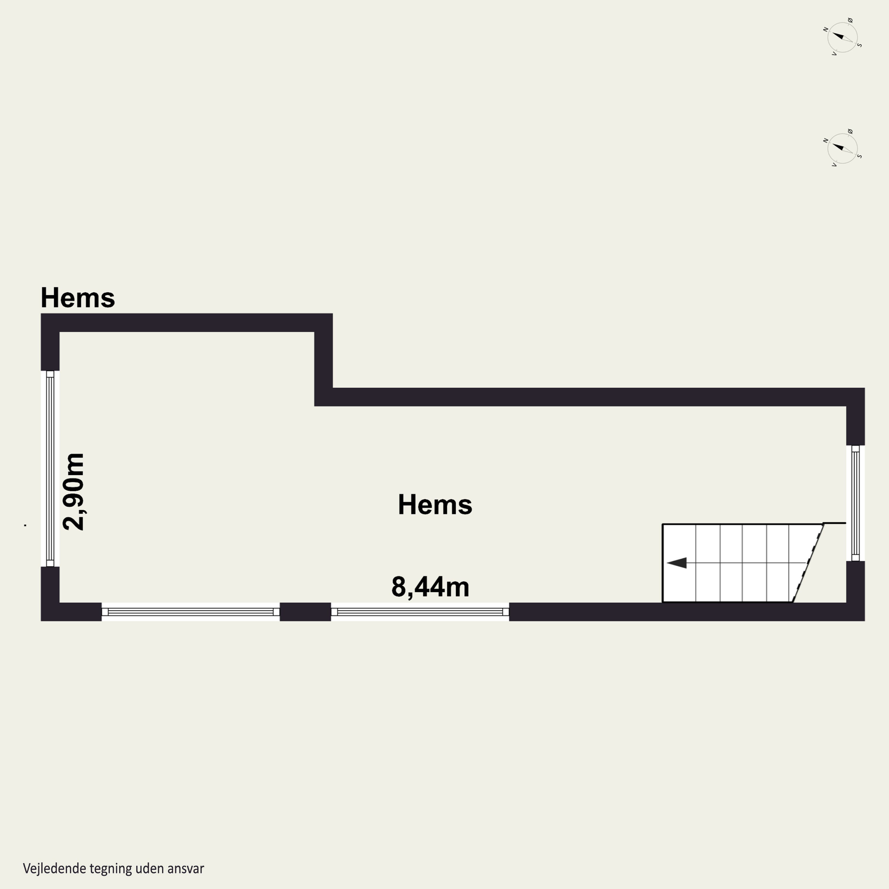 Plantegninger billede af Nørre Knoldevej 28, Skal Klit, 9800 Hjørring