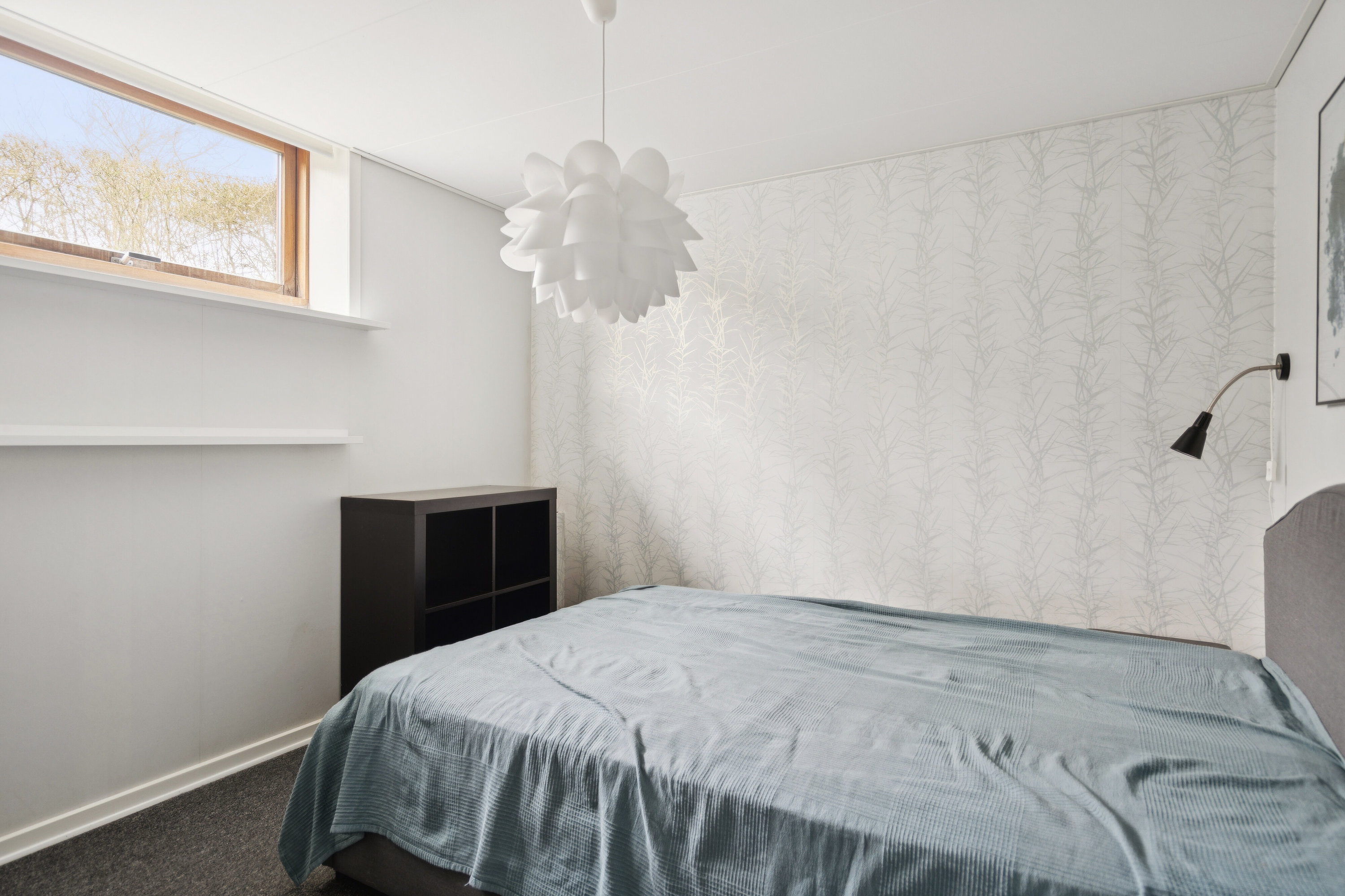 Fremhævet soveværelse billede i fuldskærmstilstand. Billede af Højvangen 40, 9800 Hjørring