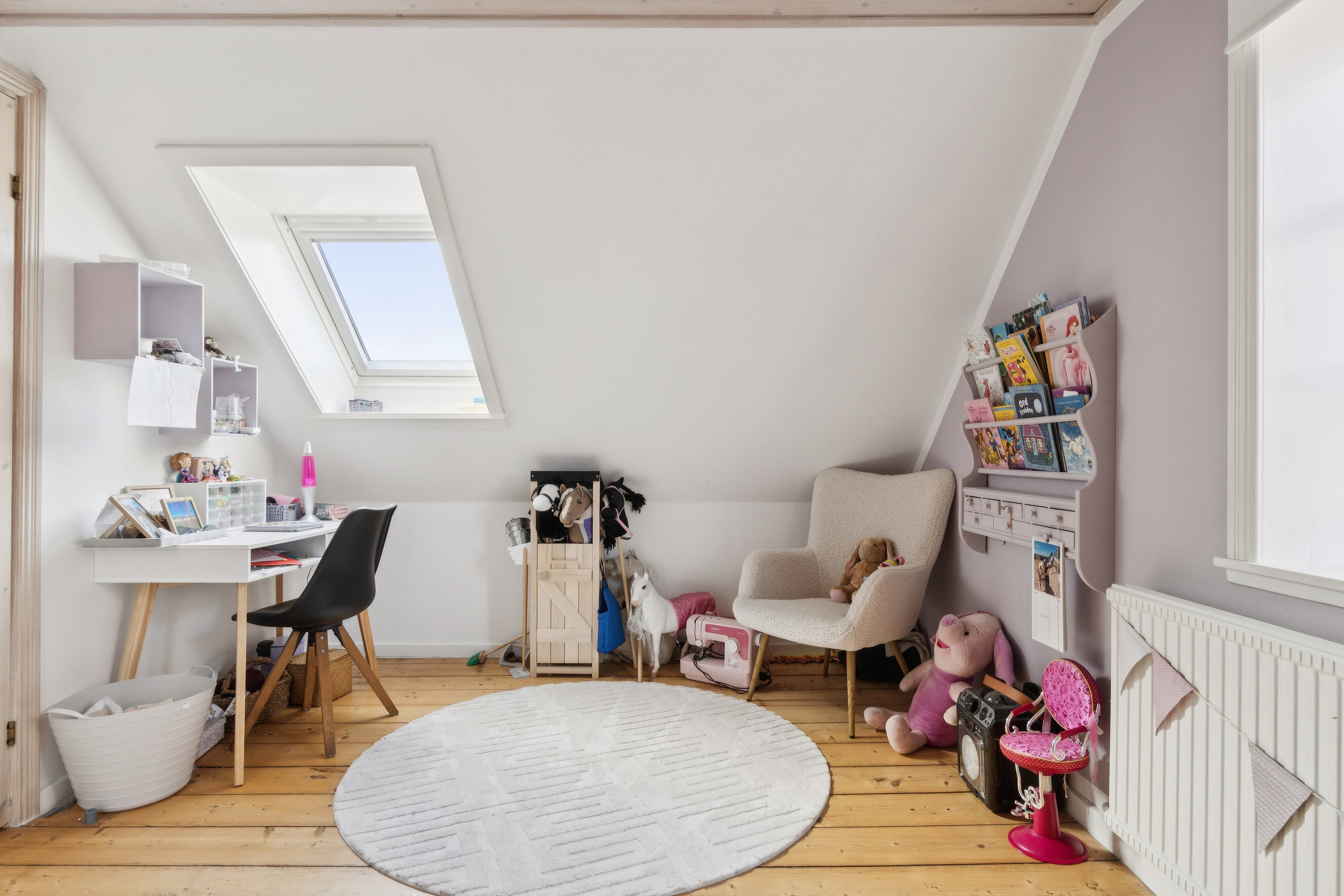 Fremhævet børneværelse billede i fuldskærmstilstand. Billede af Munkegade 25, 3730 Nexø