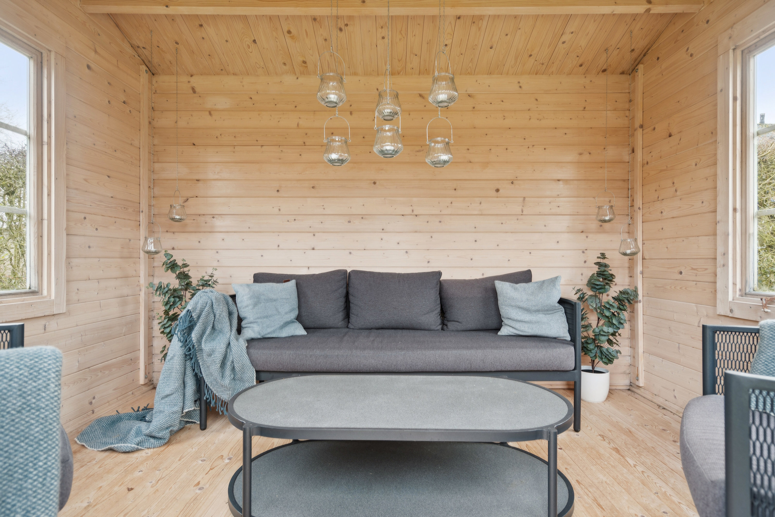 Fremhævet stue billede i fuldskærmstilstand. Billede af Højvangen 40, 9800 Hjørring