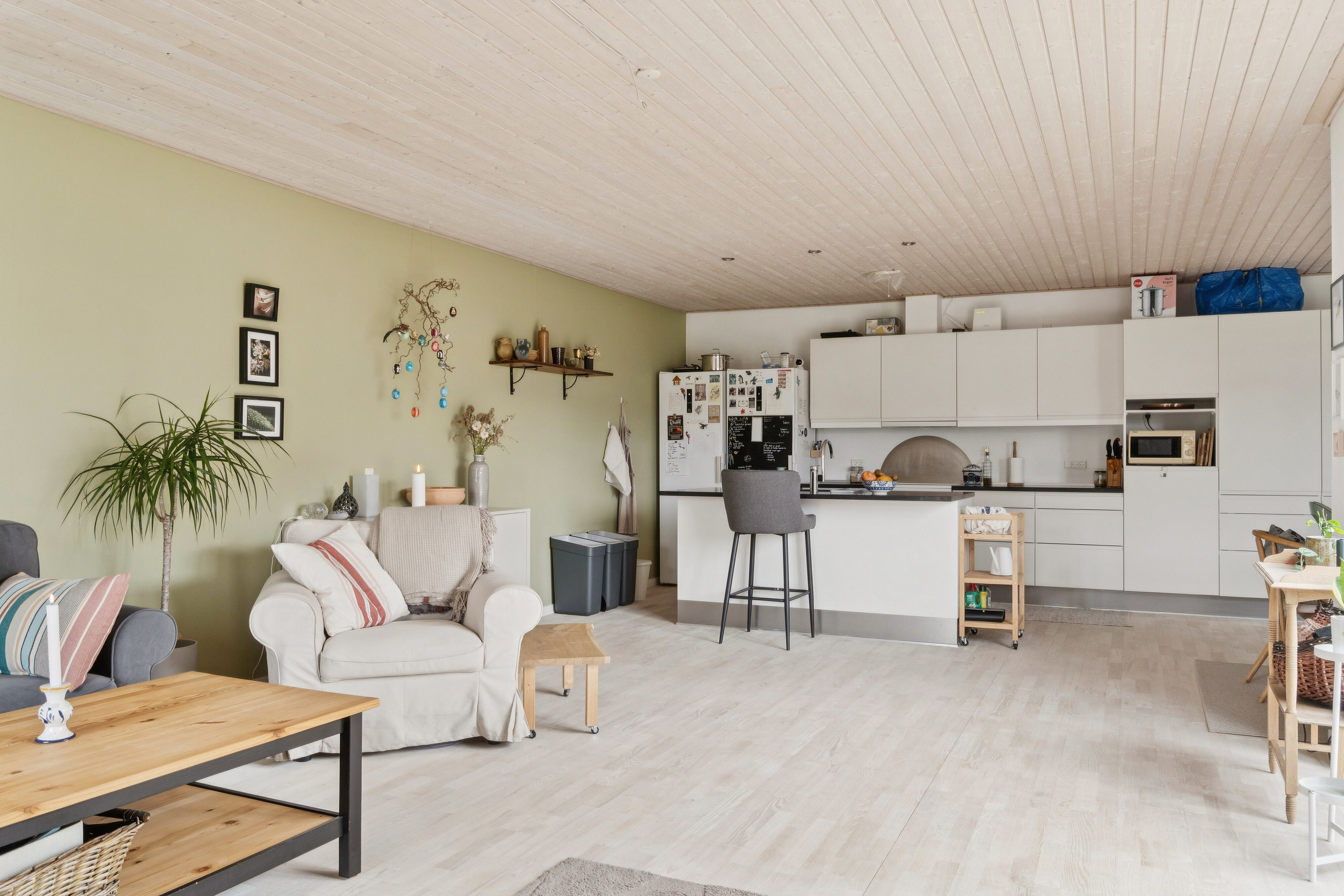 Fremhævet stue billede i fuldskærmstilstand. Billede af Fjellebrovej 6, Rønnebæk, 4700 Næstved