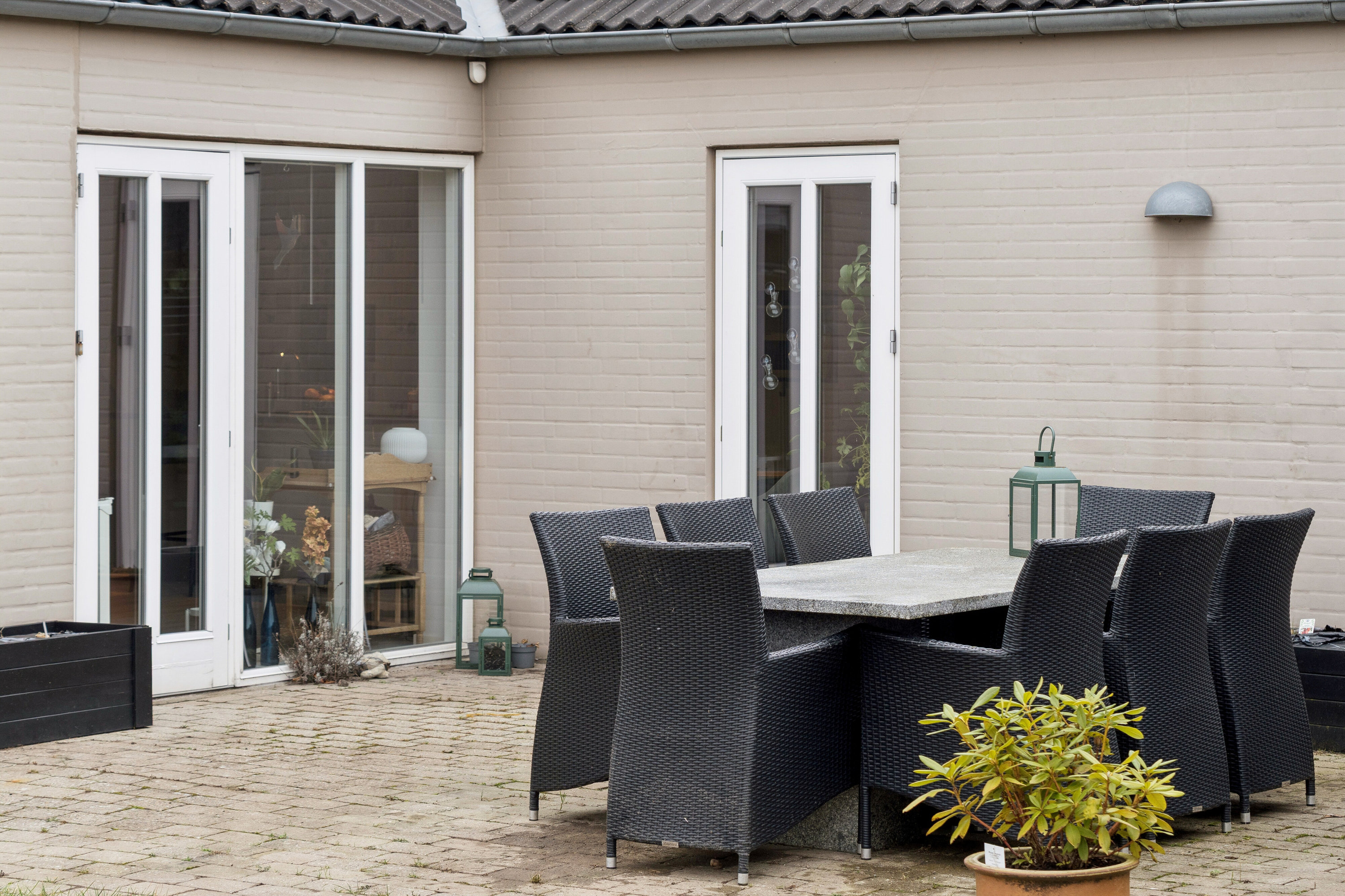 Fremhævet terrasse billede i fuldskærmstilstand. Billede af Fjellebrovej 6, Rønnebæk, 4700 Næstved