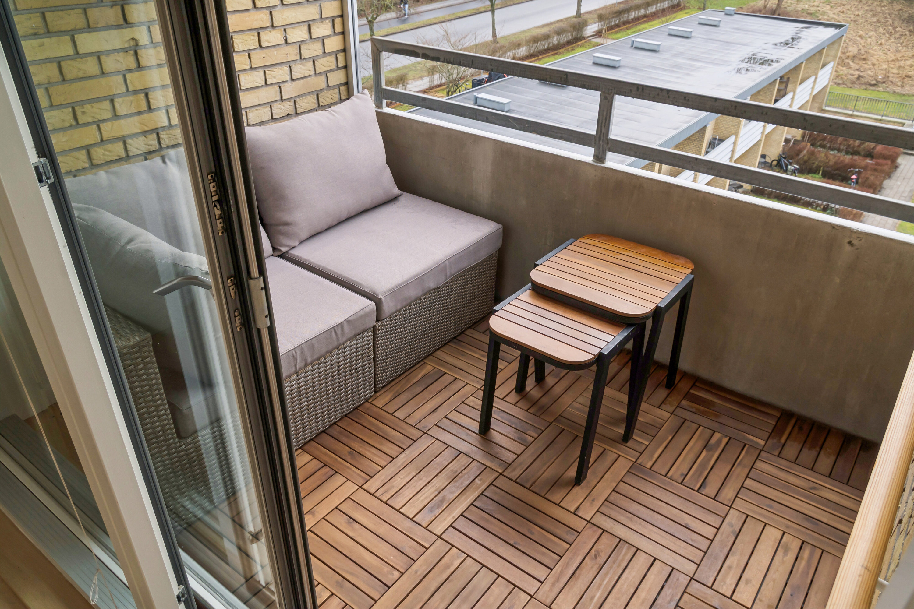 Fremhævet altan billede i fuldskærmstilstand. Billede af Christian X's Vej 10, 3. tv., 8260 Viby J