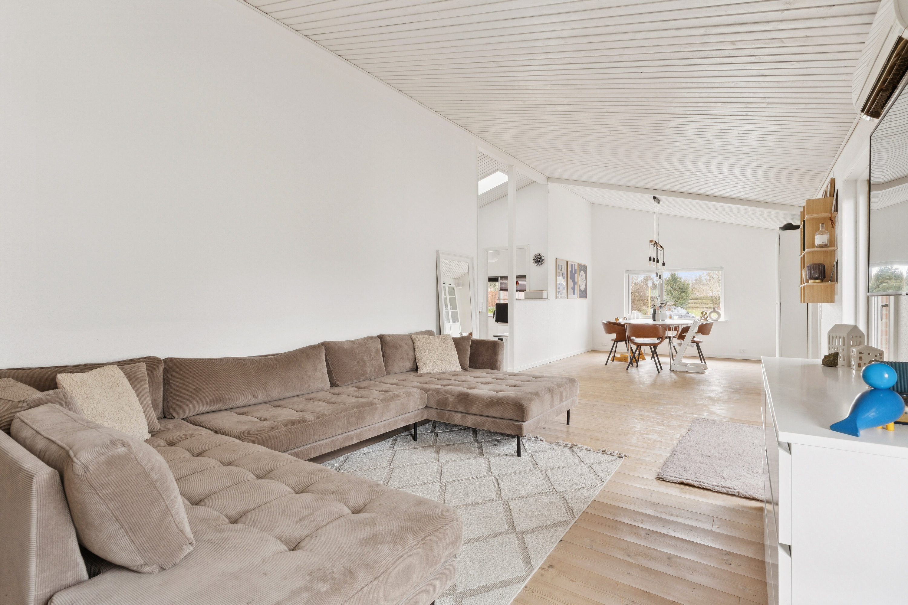 Fremhævet stue billede i fuldskærmstilstand. Billede af Toften 29, 6330 Padborg