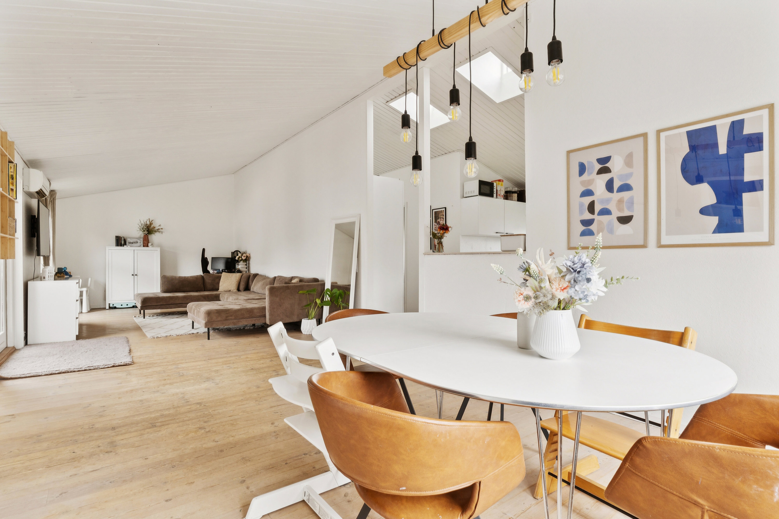 Fremhævet spisestue billede i fuldskærmstilstand. Billede af Toften 29, 6330 Padborg