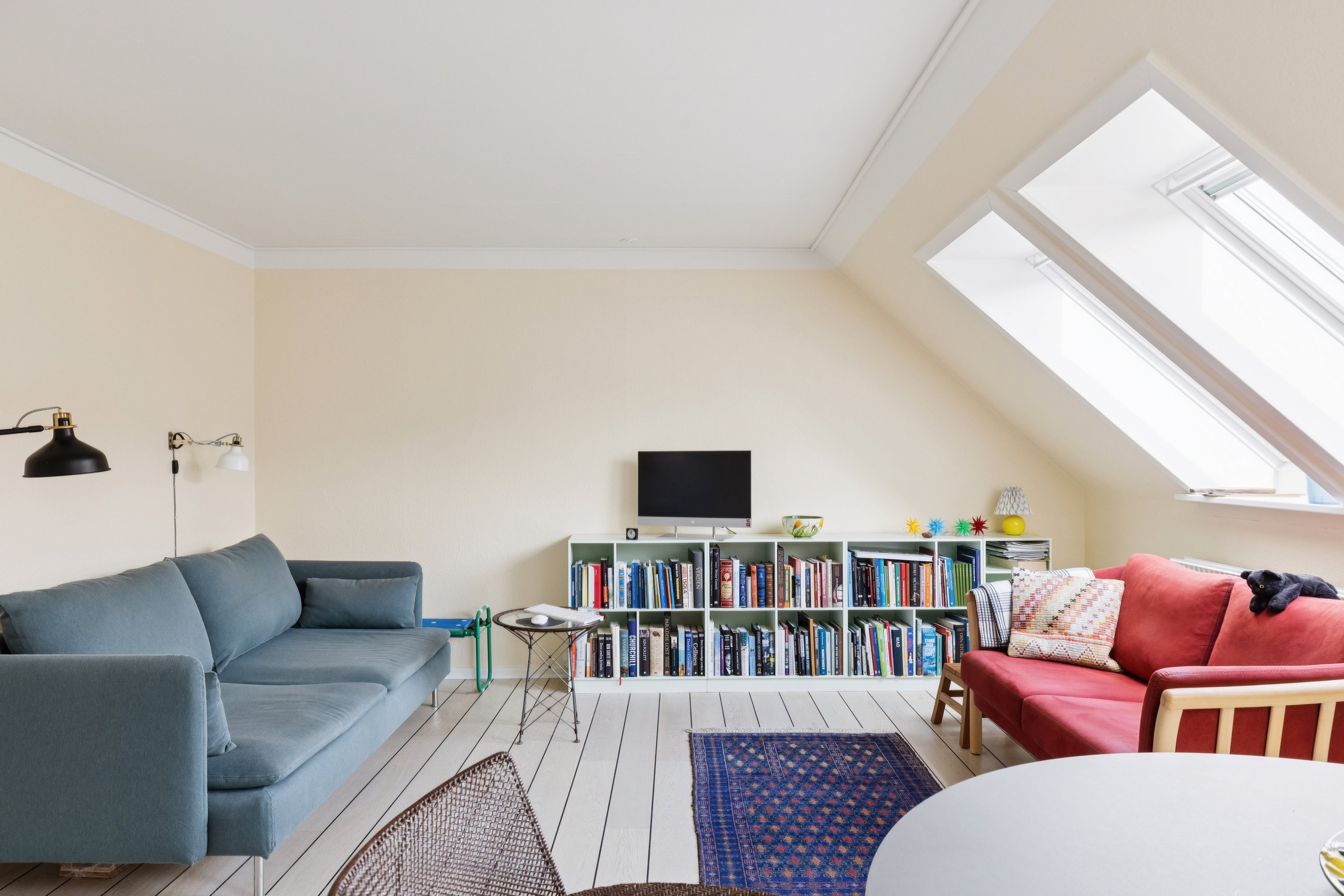 Fremhævet stue billede i fuldskærmstilstand. Billede af Hundegade 28B, 6760 Ribe