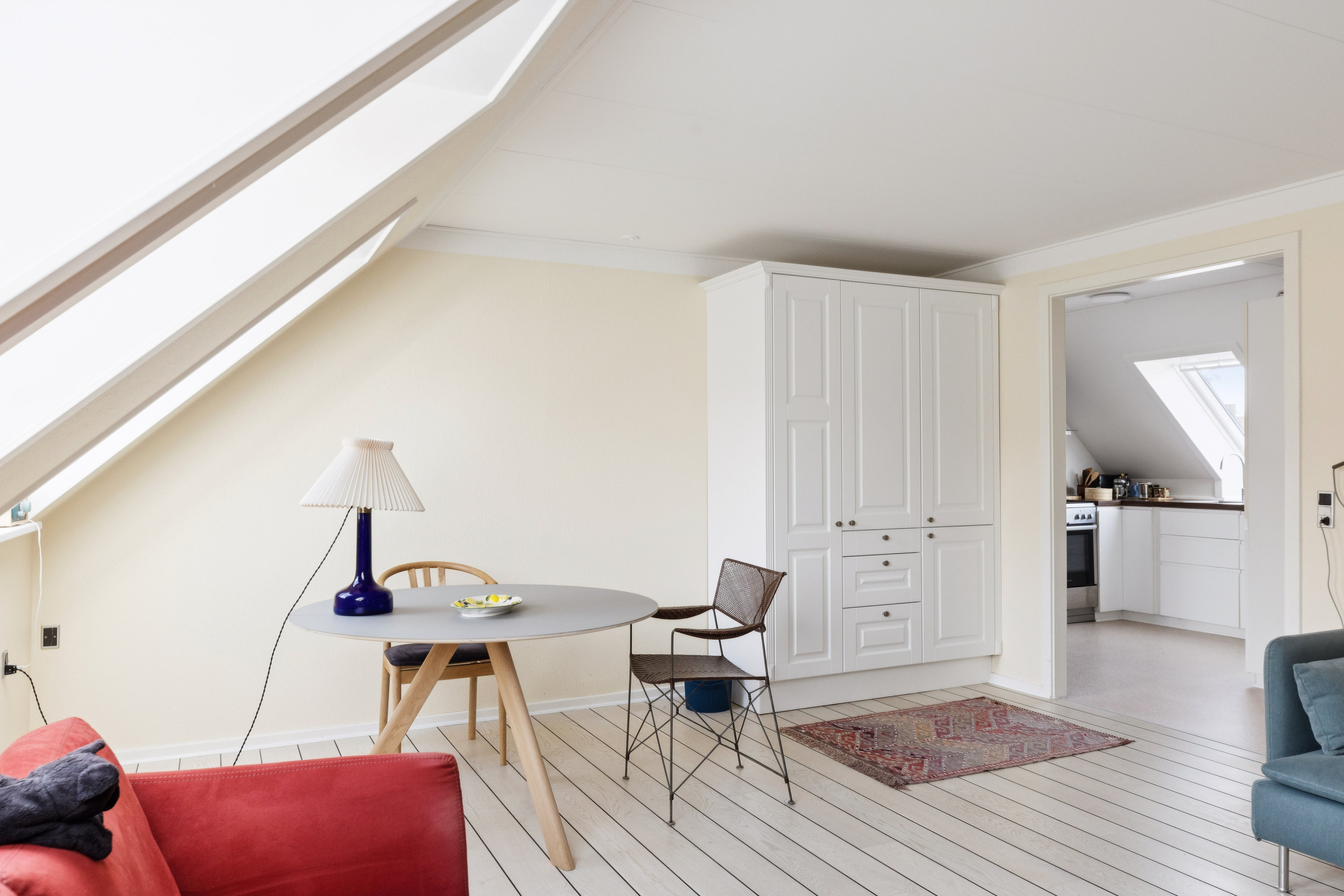 Fremhævet stue billede i fuldskærmstilstand. Billede af Hundegade 28B, 6760 Ribe