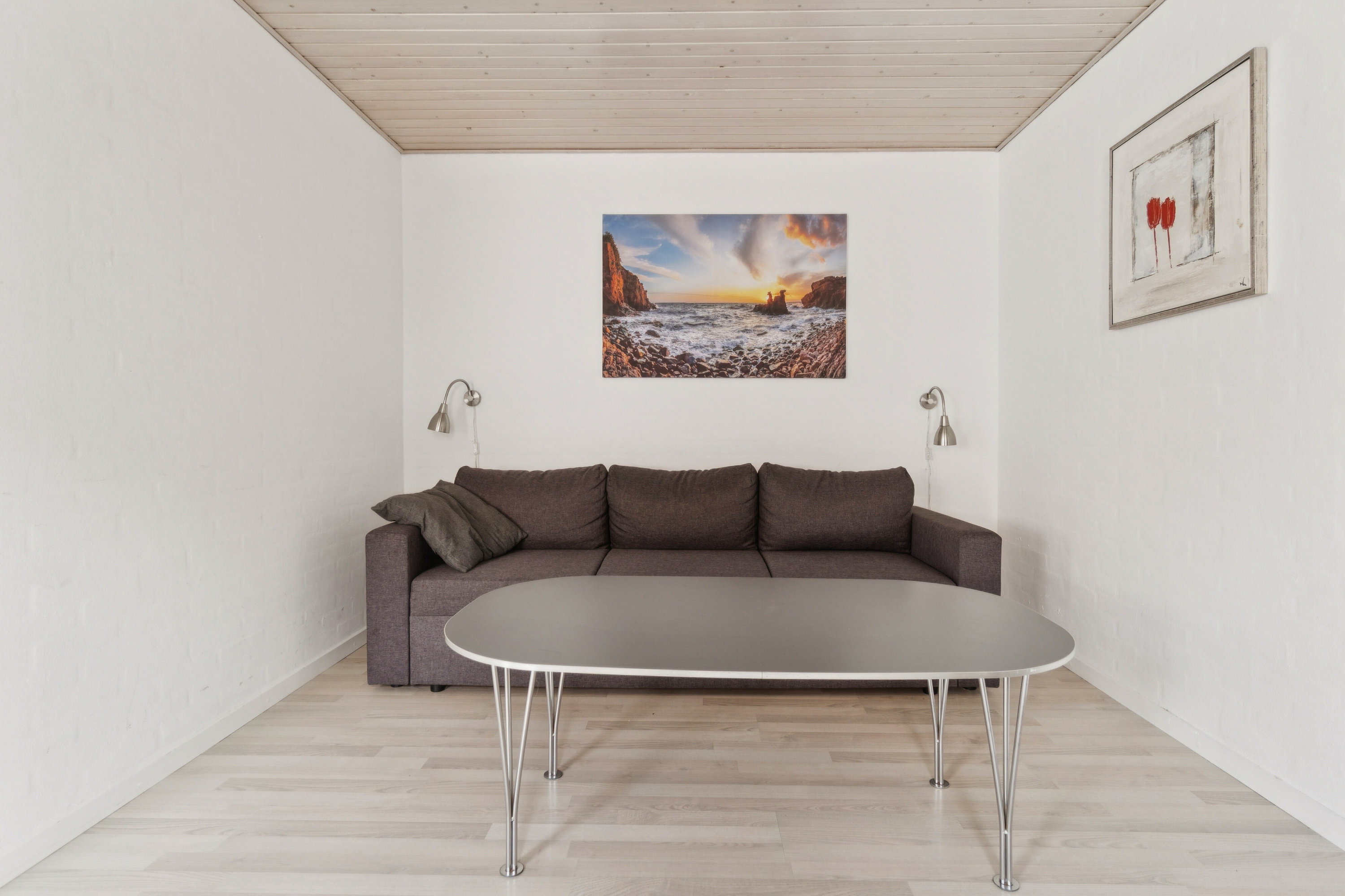 Fremhævet stue billede i fuldskærmstilstand. Billede af Genvej 4, 82., 3770 Allinge