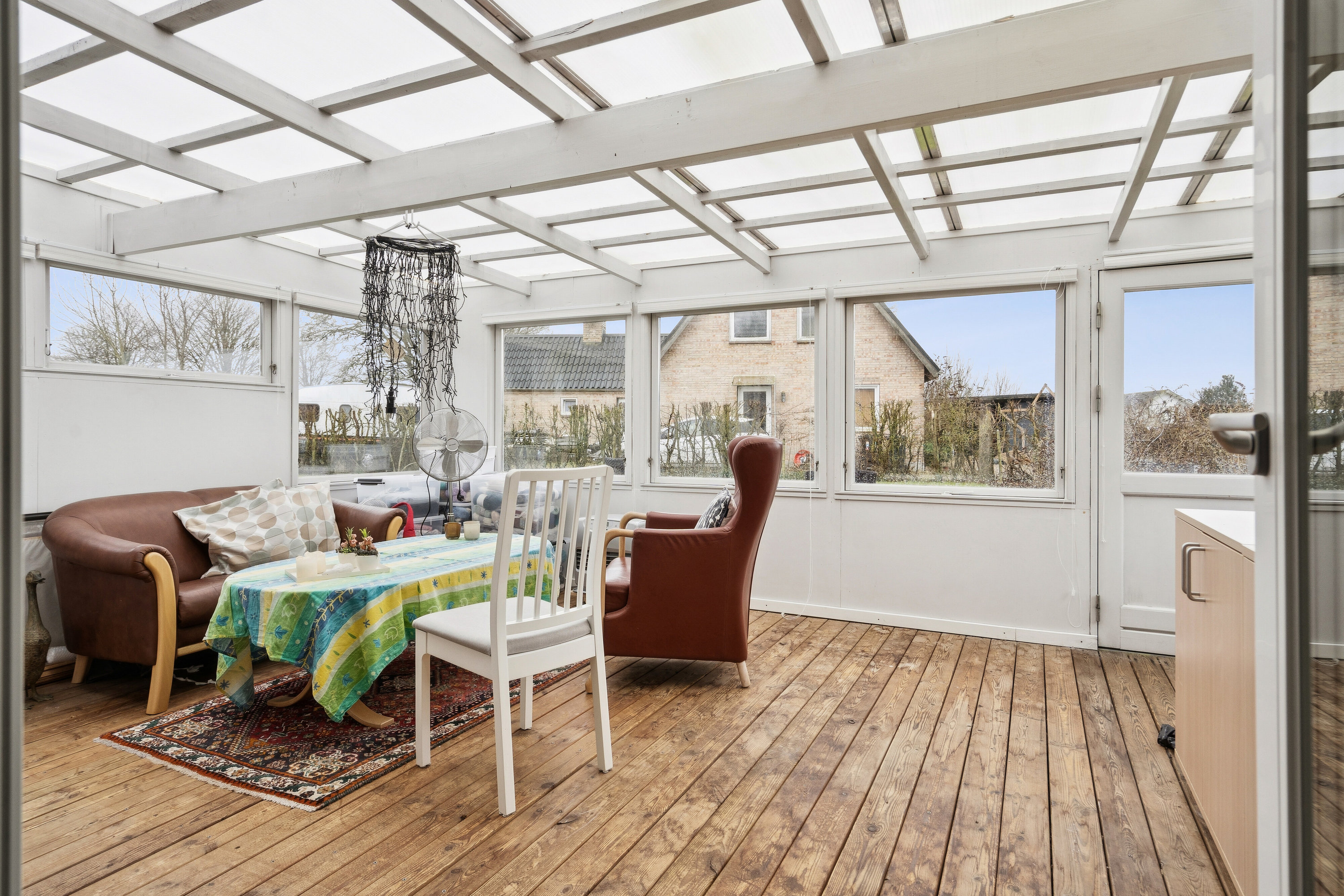 Fremhævet udestue billede i fuldskærmstilstand. Billede af Almstrupvej 13, Uge, 6360 Tinglev