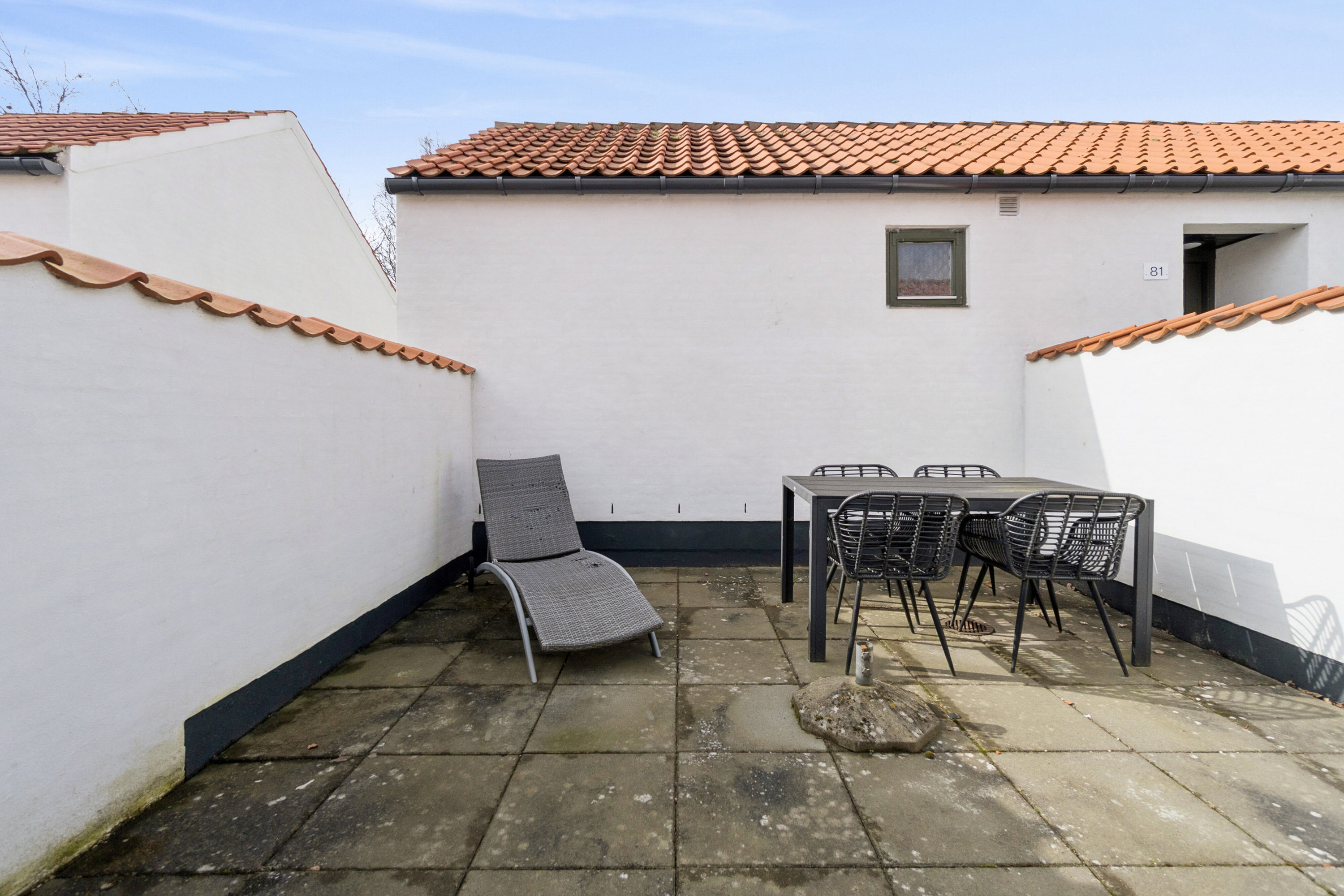 Fremhævet baghave billede i fuldskærmstilstand. Billede af Genvej 4, 82., 3770 Allinge