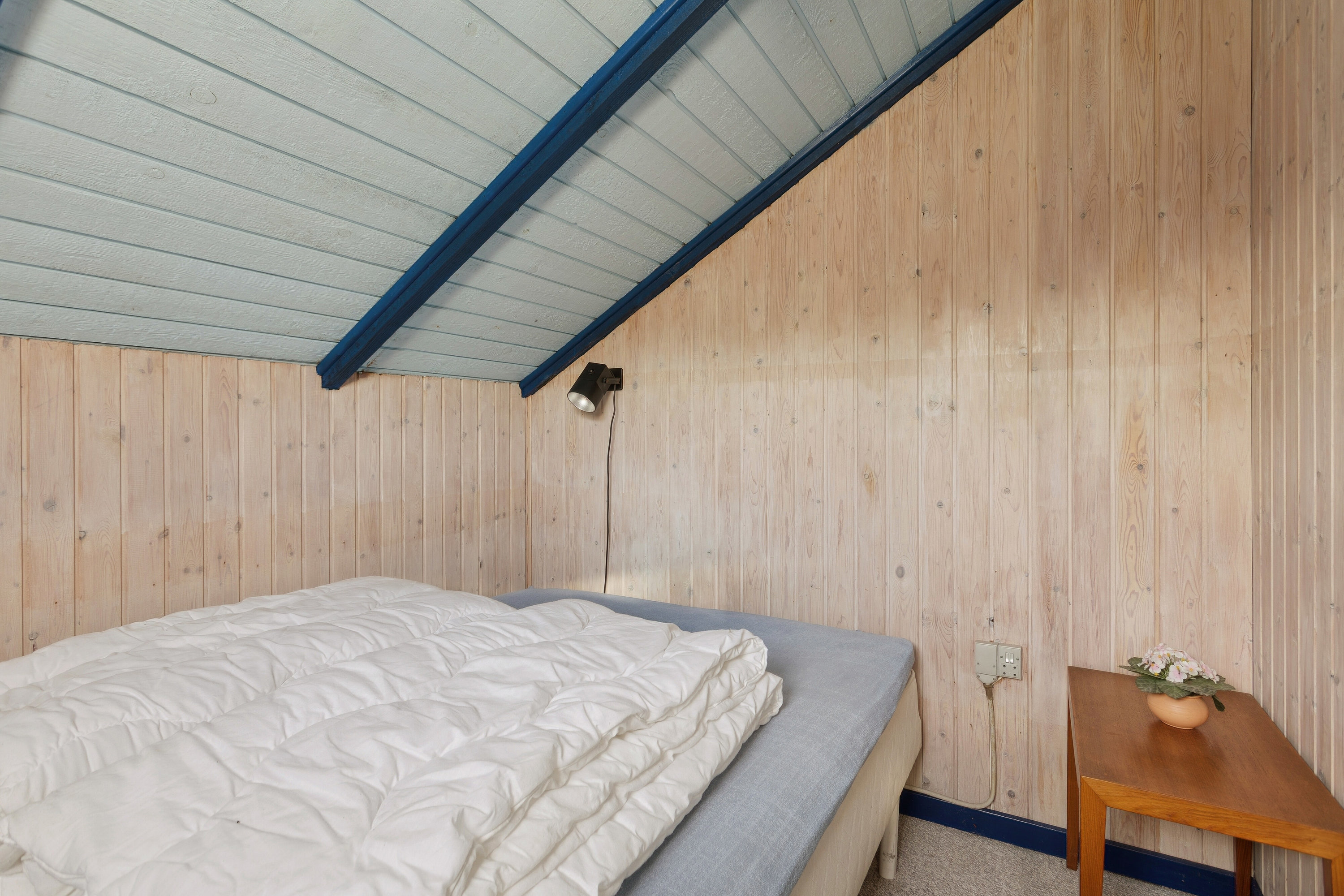 Fremhævet soveværelse billede i fuldskærmstilstand. Billede af Solsortevej 42, Draget, 7760 Hurup Thy