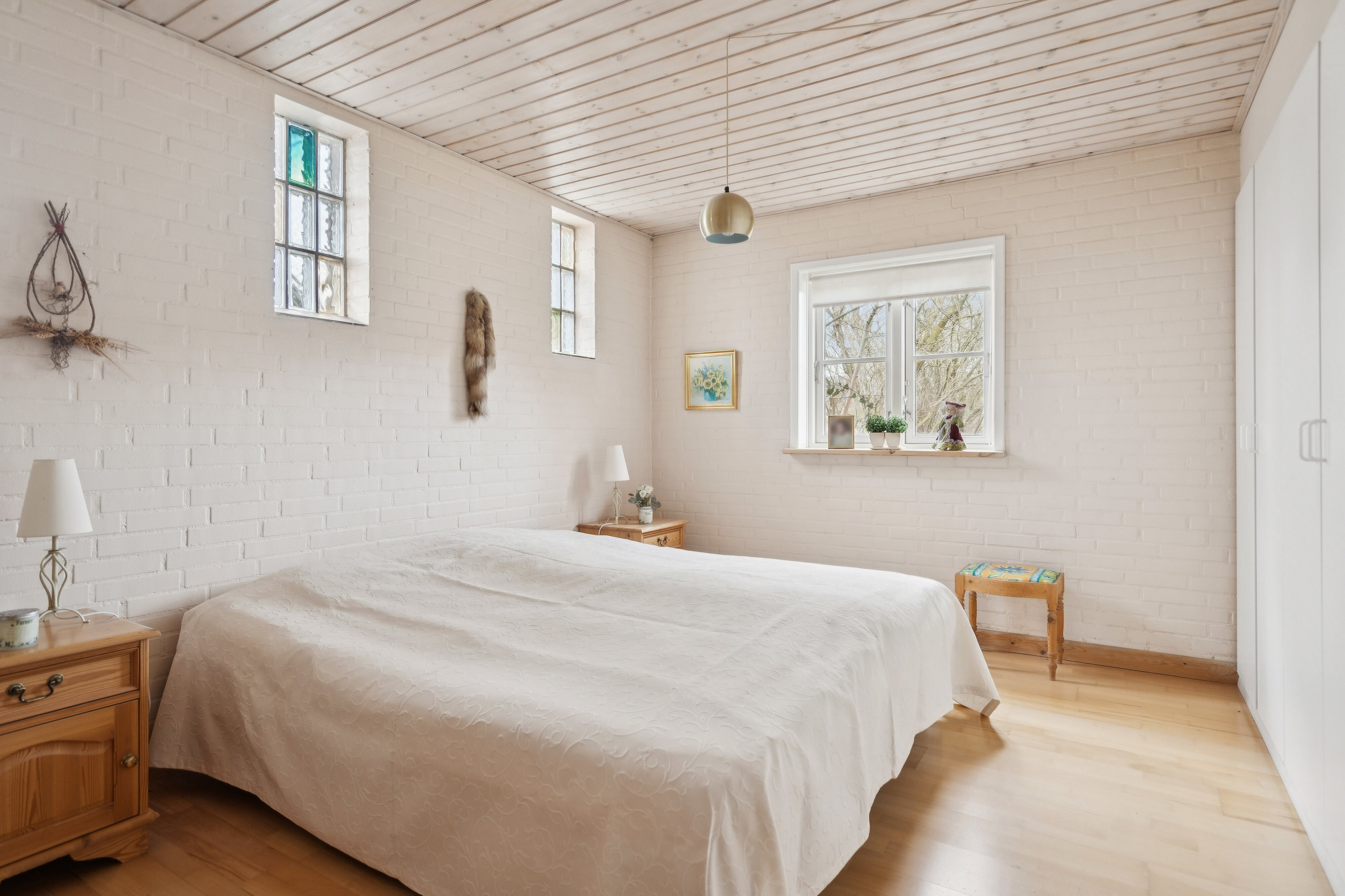 Fremhævet soveværelse billede i fuldskærmstilstand. Billede af Østergade 12, 9870 Sindal