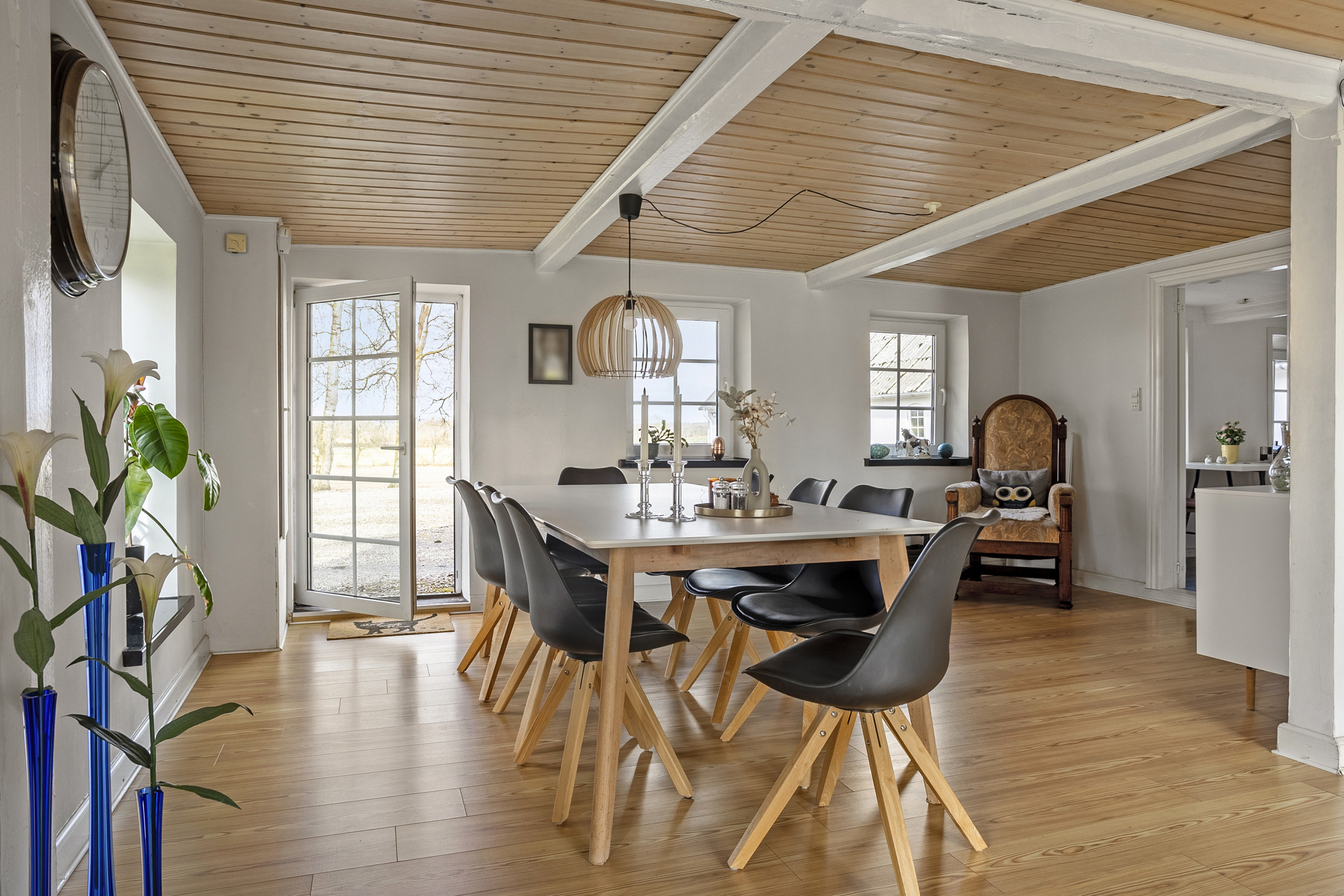 Fremhævet spisestue billede i fuldskærmstilstand. Billede af Københovedvej 8, Dover, 6630 Rødding