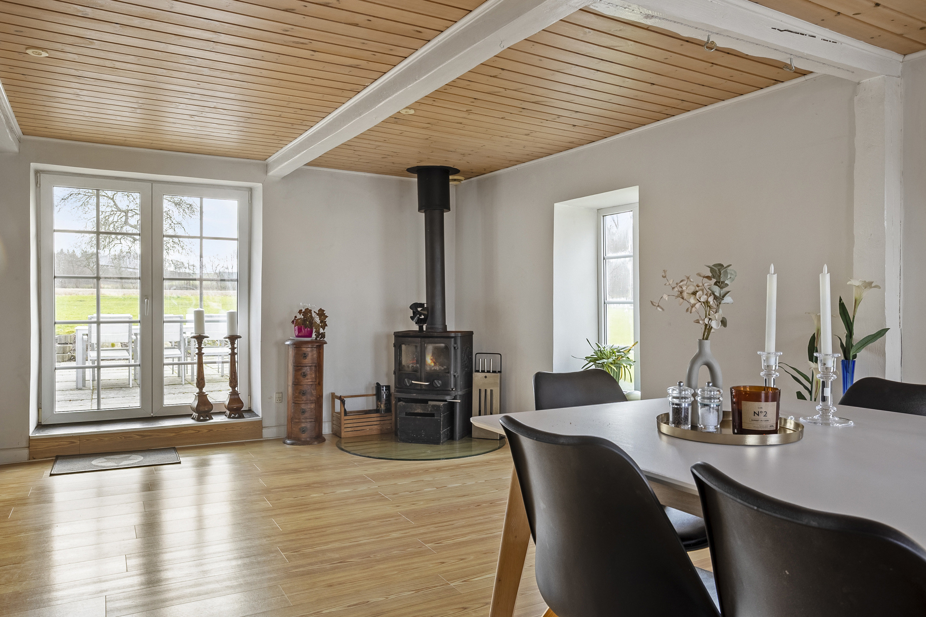 Fremhævet spisestue billede i fuldskærmstilstand. Billede af Københovedvej 8, Dover, 6630 Rødding