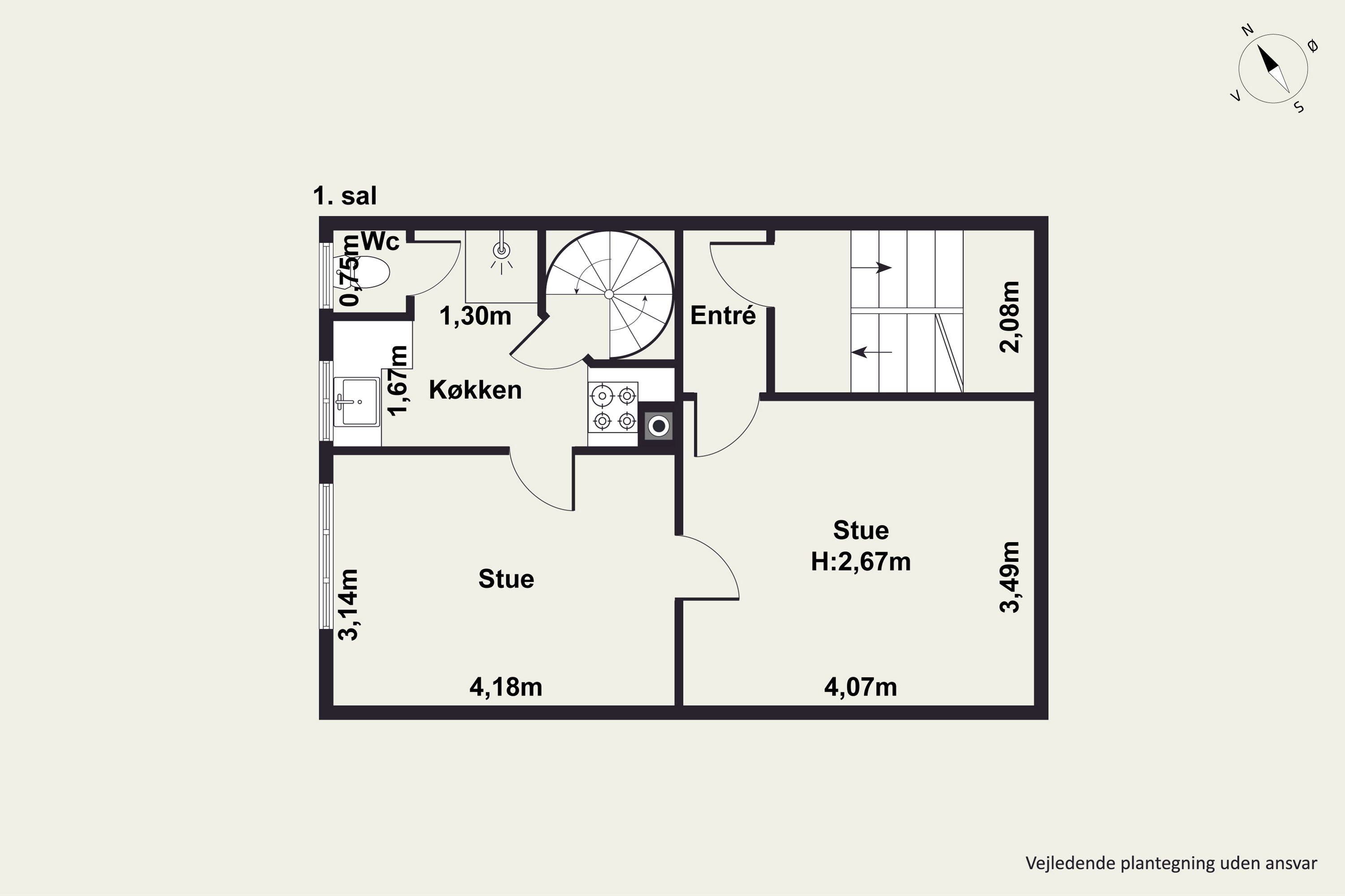 Plantegninger billede af Samsøgade 96, 8000 Aarhus C