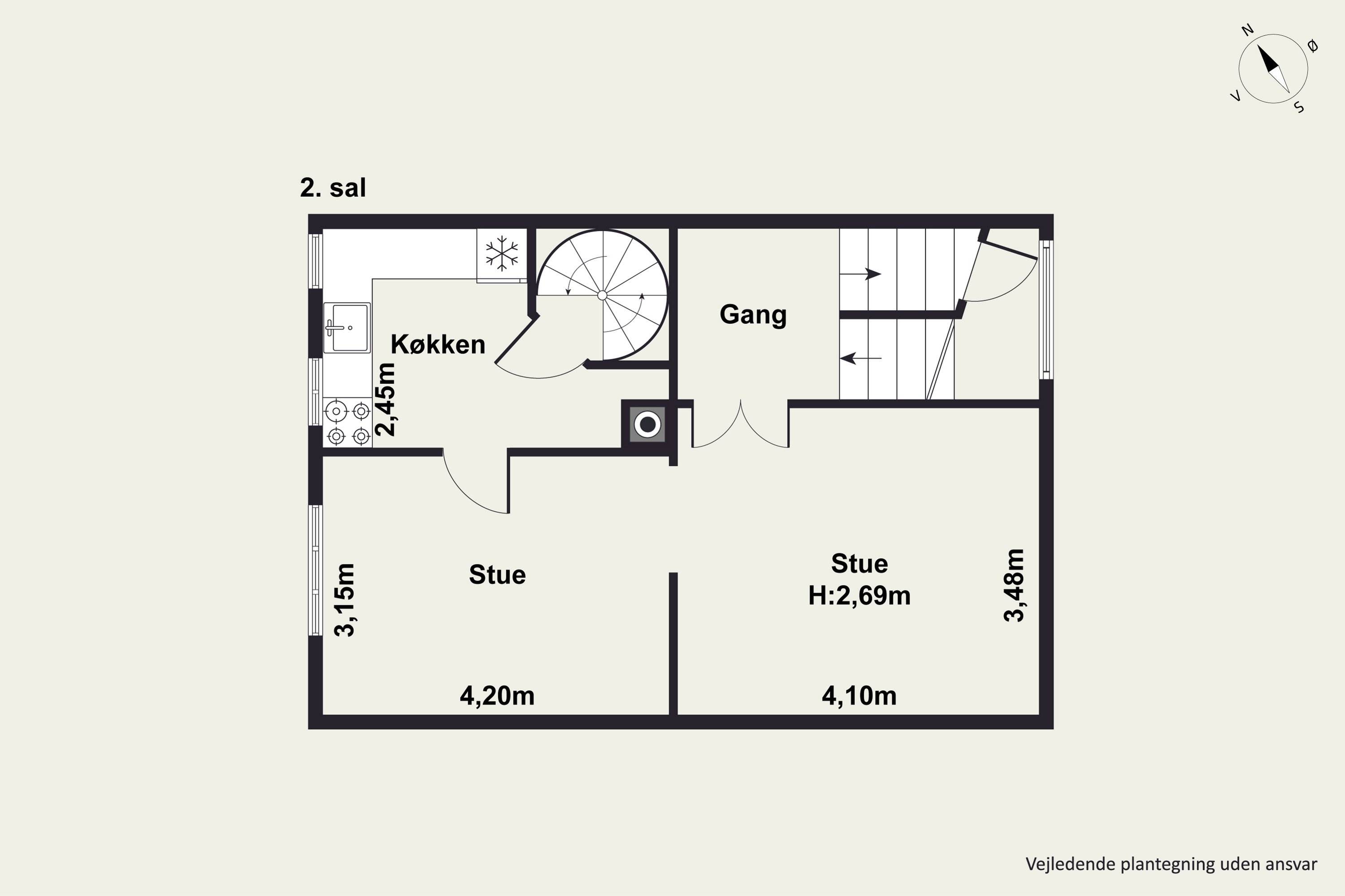 Plantegninger billede af Samsøgade 96, 8000 Aarhus C