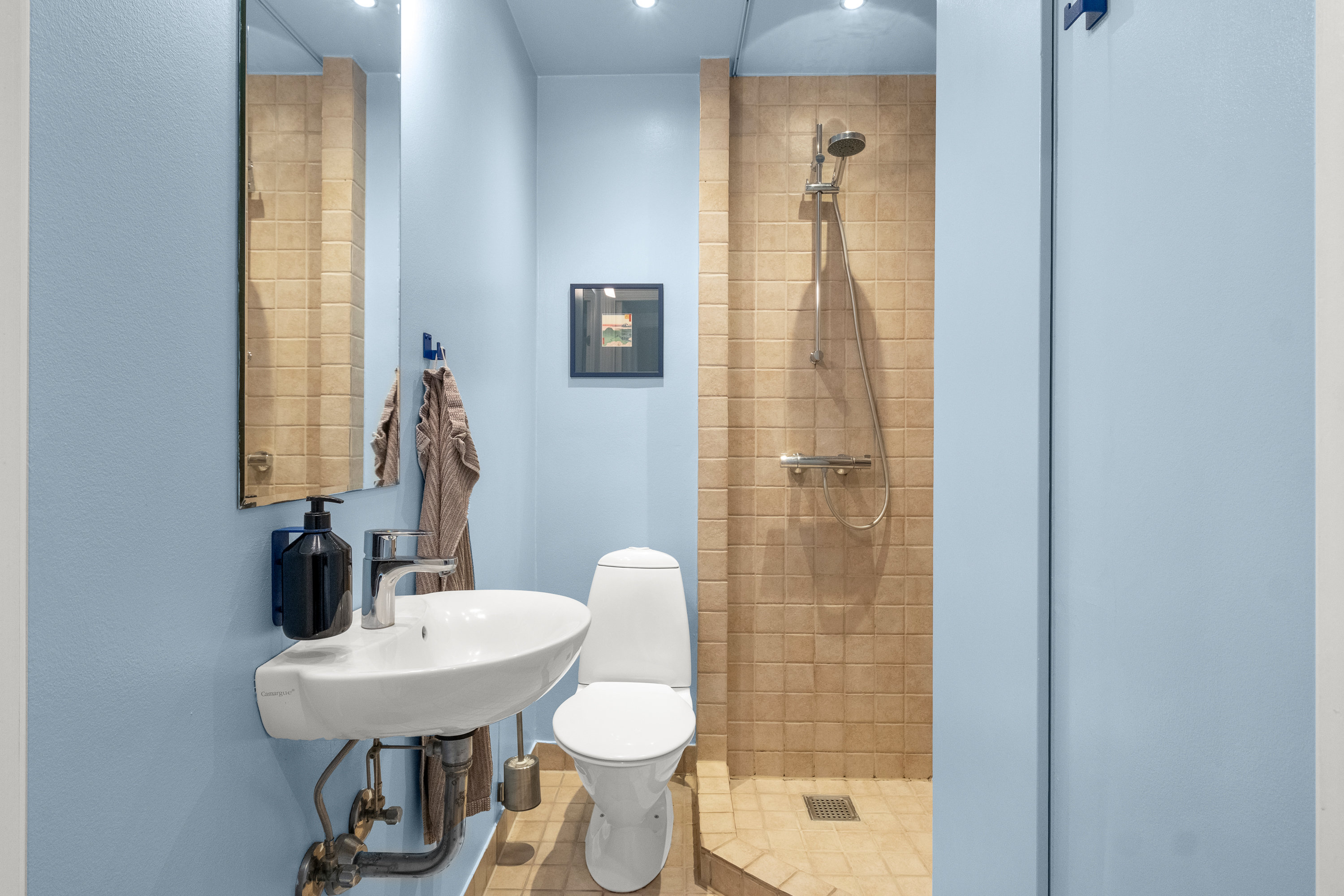 Fremhævet badeværelse billede i fuldskærmstilstand. Billede af Marstrandsgade 34, 3., 8000 Aarhus C