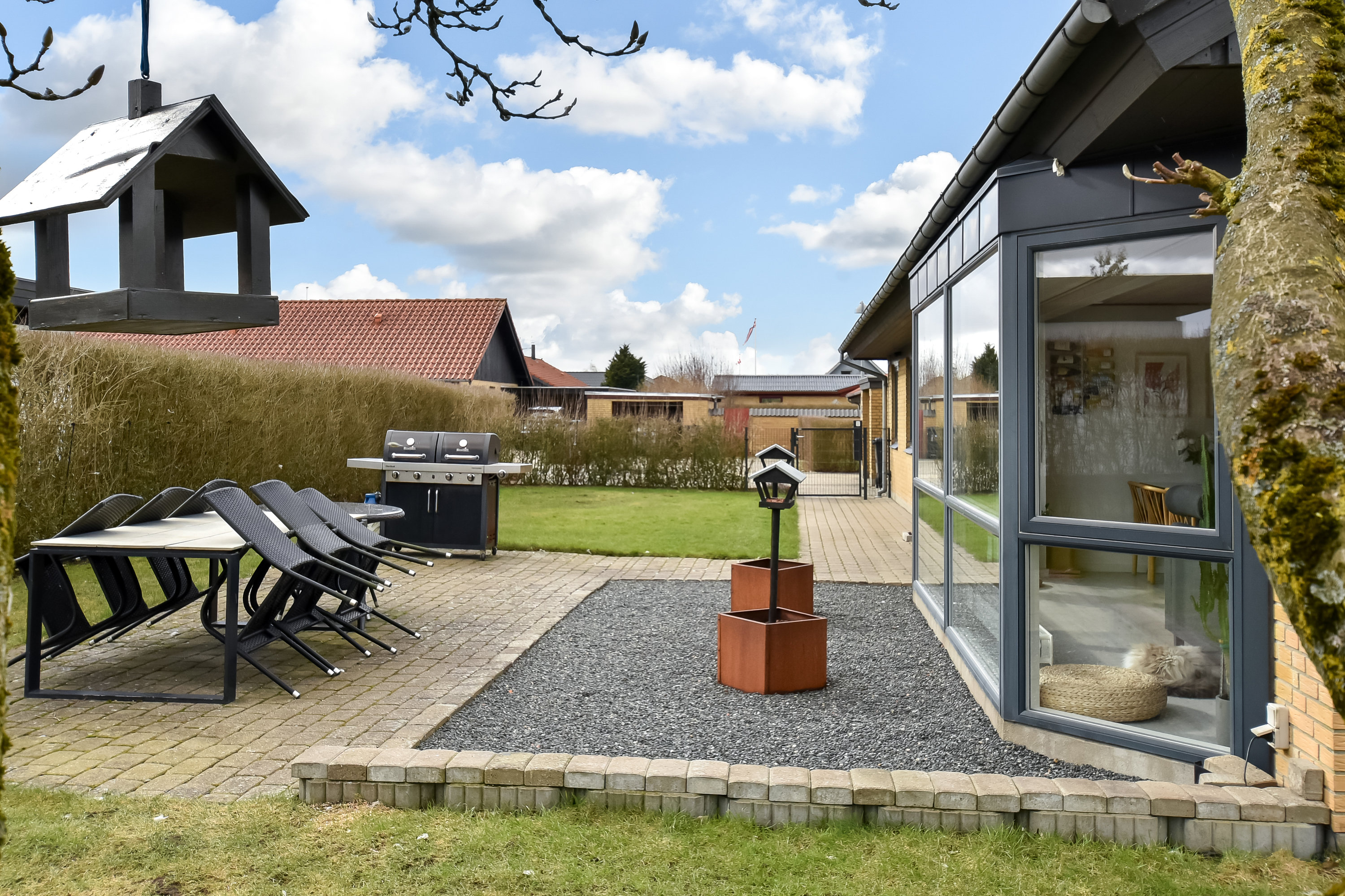 Fremhævet terrasse billede i fuldskærmstilstand. Billede af Storåvej 24, 7400 Herning