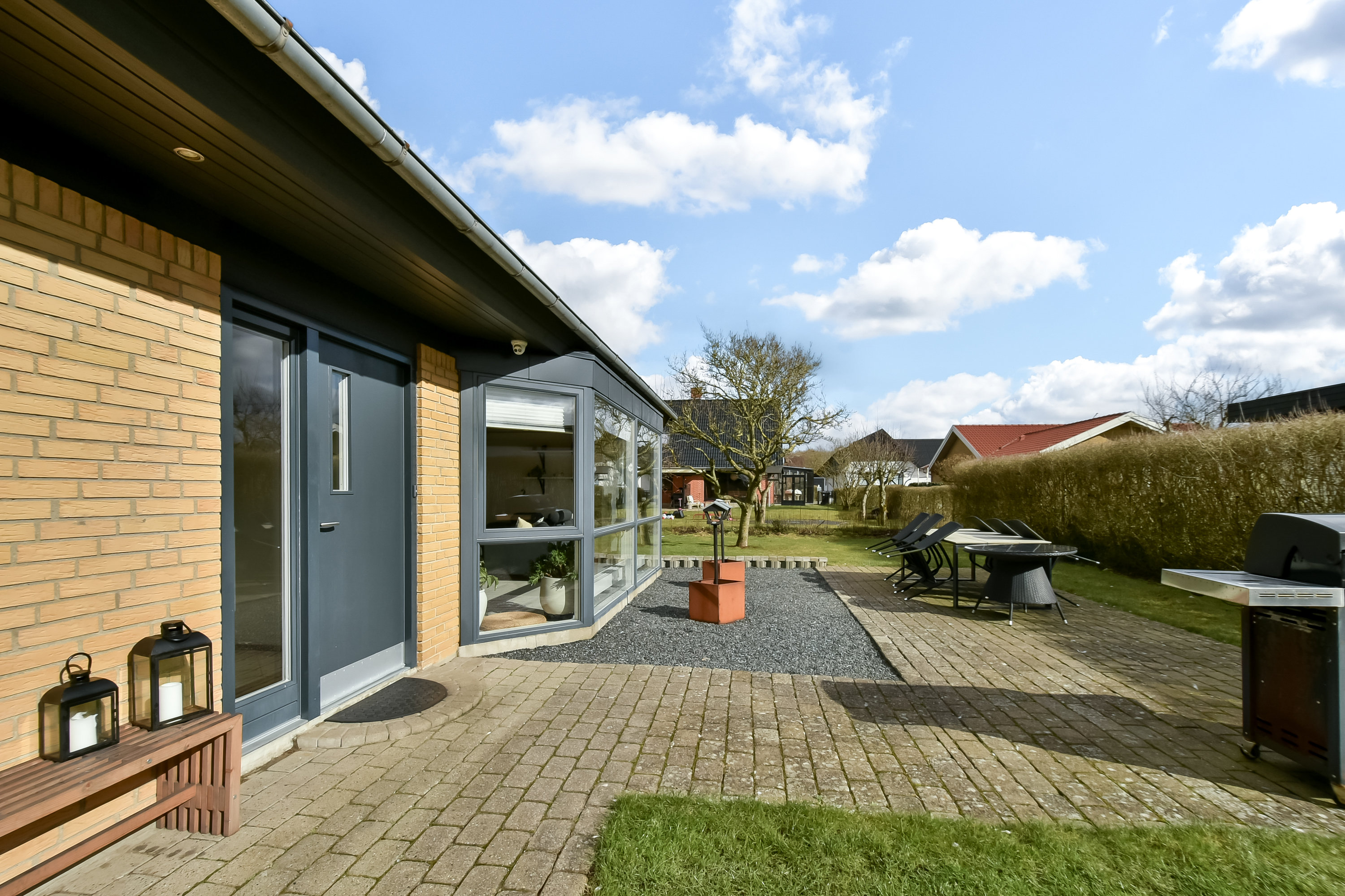 Fremhævet terrasse billede i fuldskærmstilstand. Billede af Storåvej 24, 7400 Herning