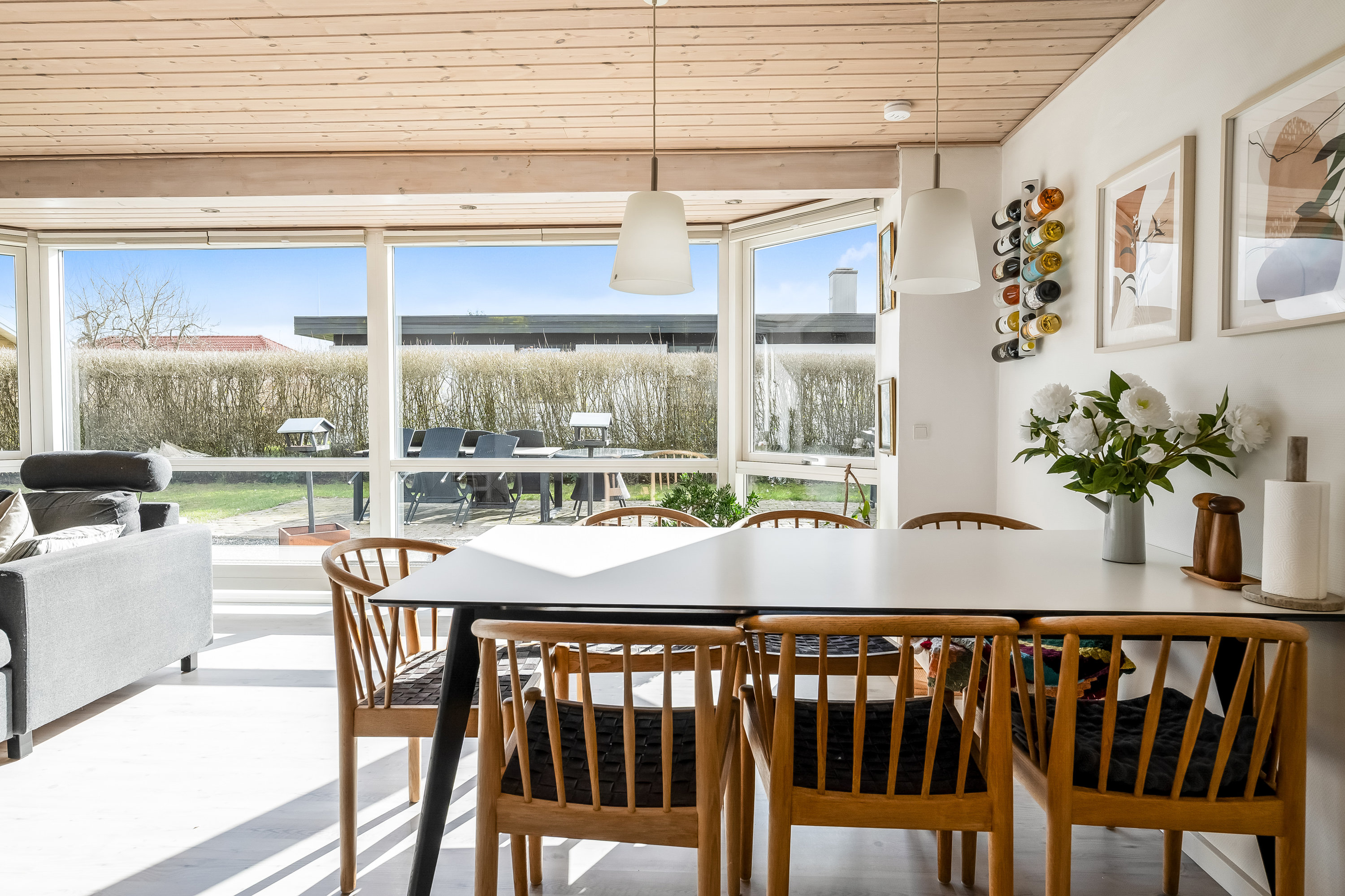 Fremhævet stue billede i fuldskærmstilstand. Billede af Storåvej 24, 7400 Herning