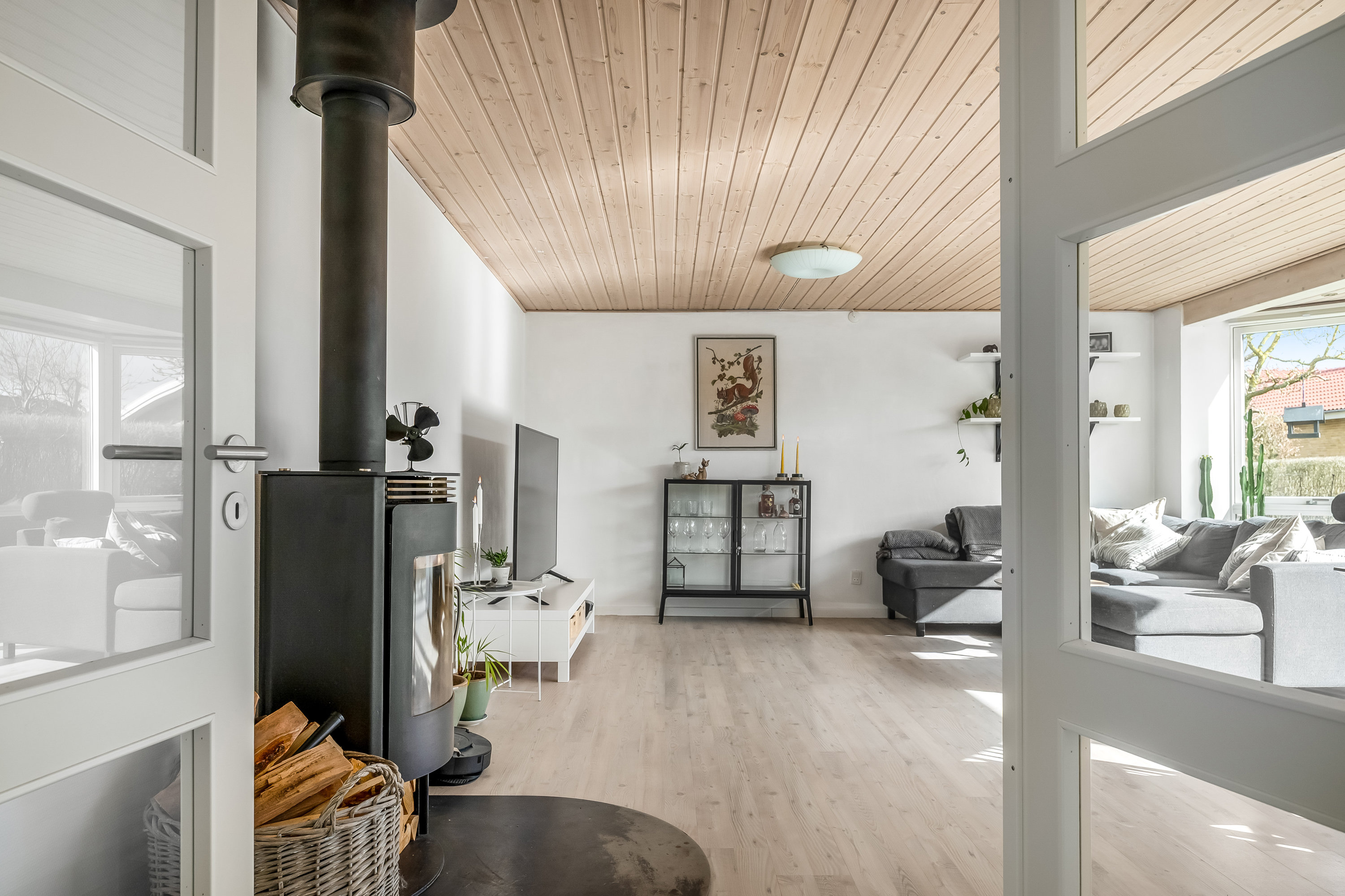 Fremhævet stue billede i fuldskærmstilstand. Billede af Storåvej 24, 7400 Herning